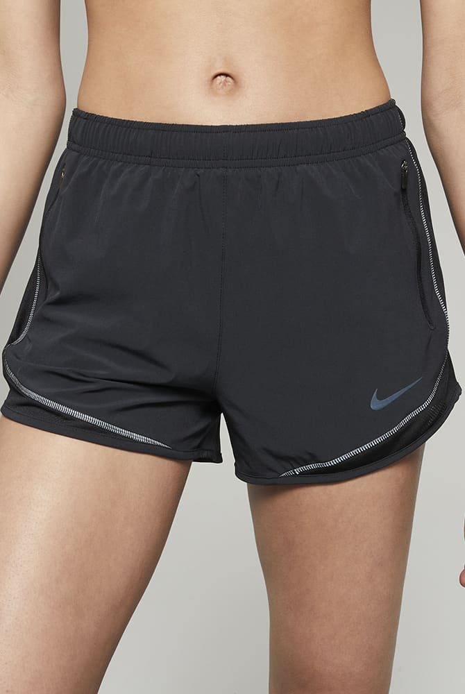 nike high cut tempo shorts