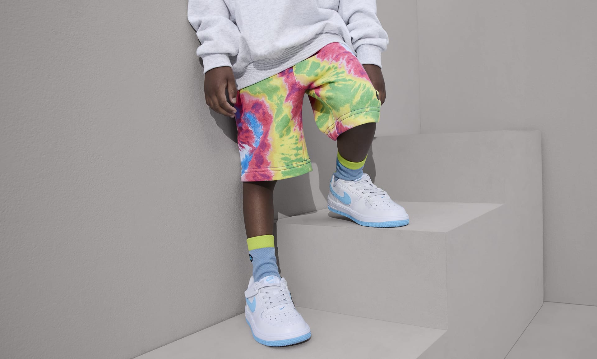 Sapatilhas Nike Force 1 Low EasyOn para criança. Nike PT