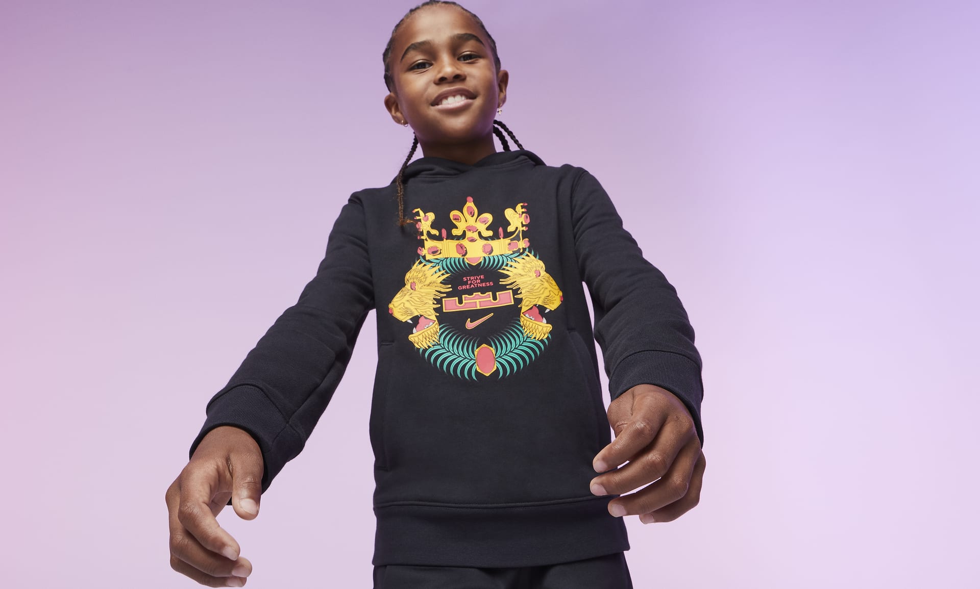LeBron Big Kids' (Boys') Pullover Hoodie. Nike.com