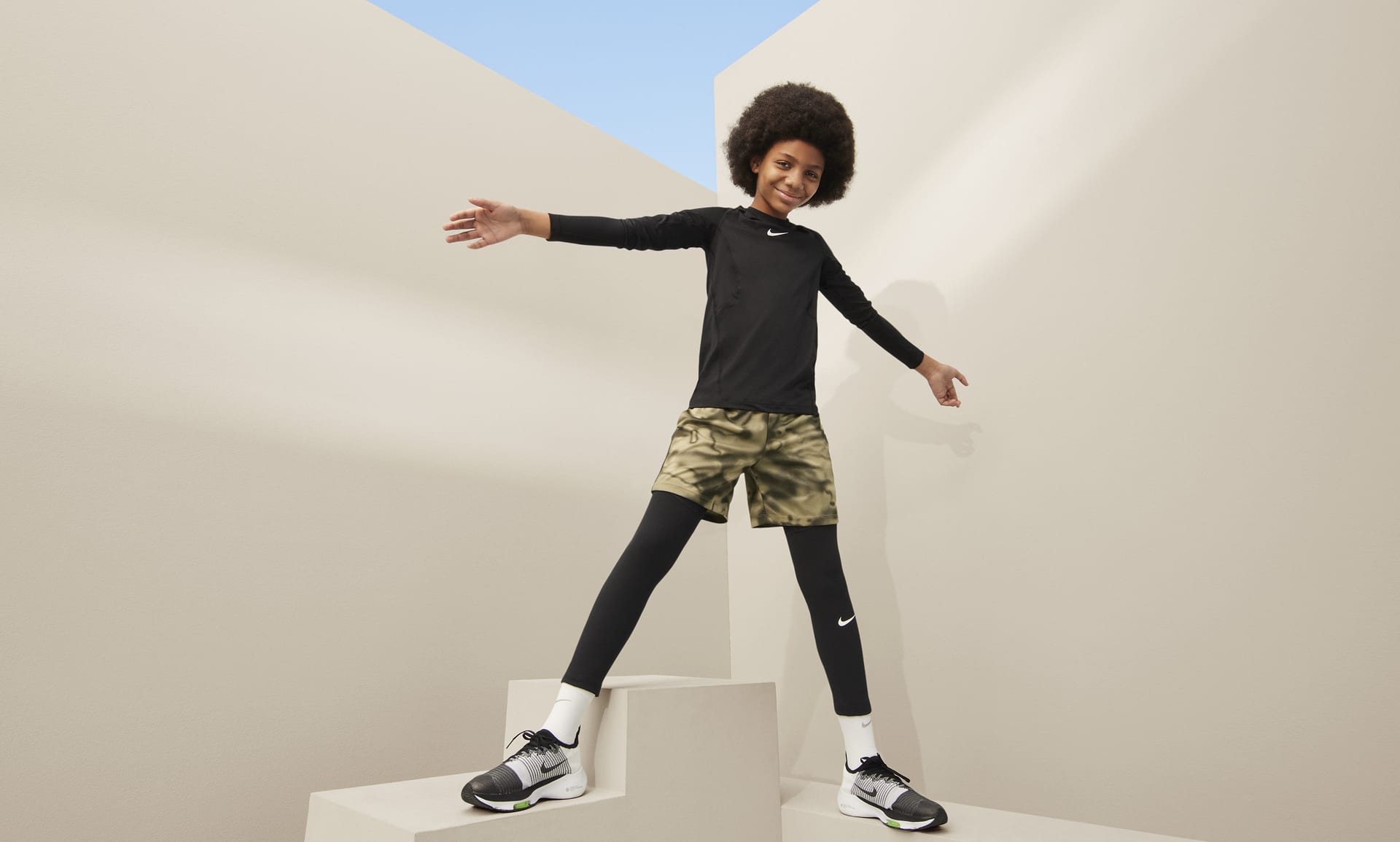 Nike Pro Older Kids' (Boys') Dri-FIT Long-Sleeve Top. Nike UK