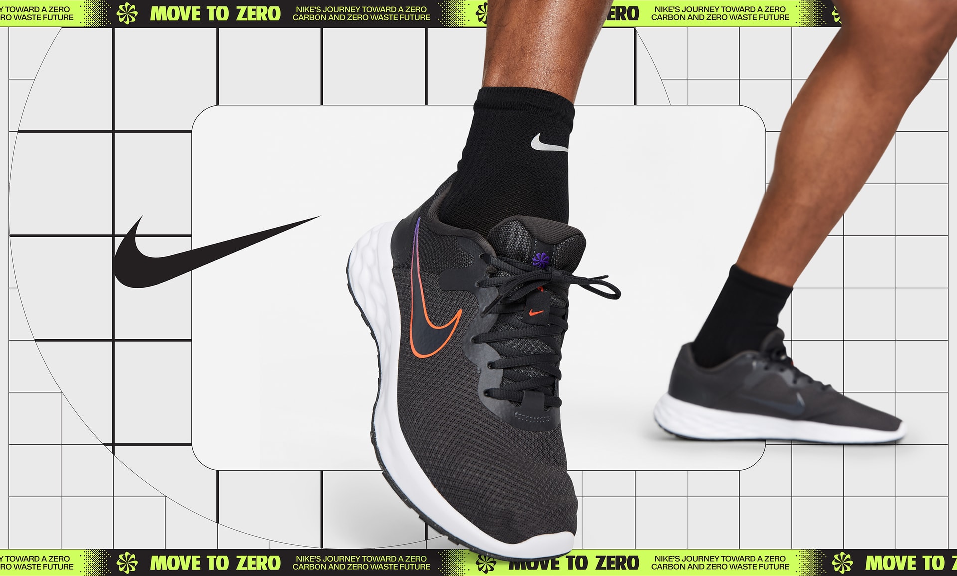 Zapatillas Running Hombre Nike Revolution 6 FlyEase Next Nature Negra