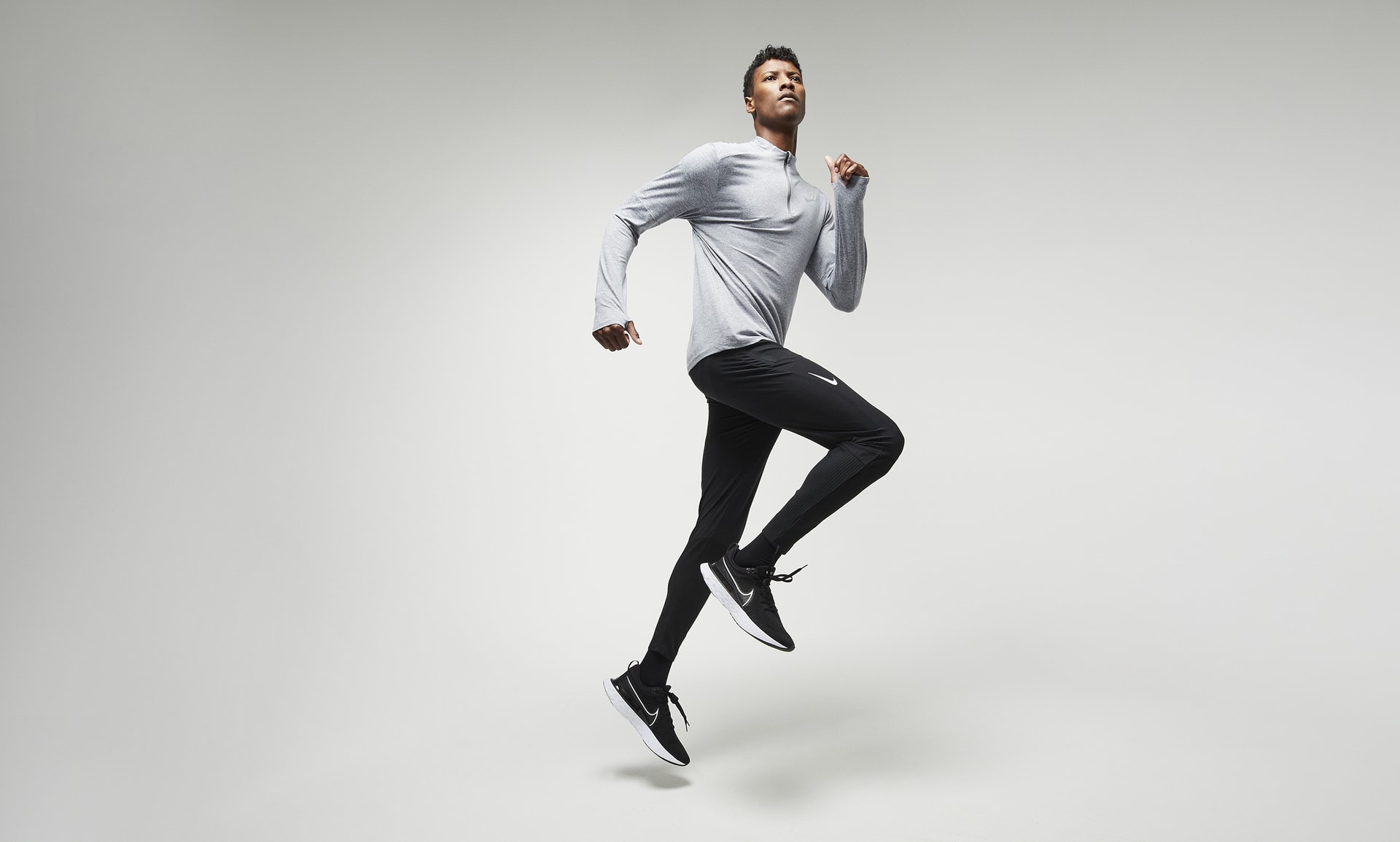 Nike Dri-Fit ADV AeroSwift Long Tights Black White