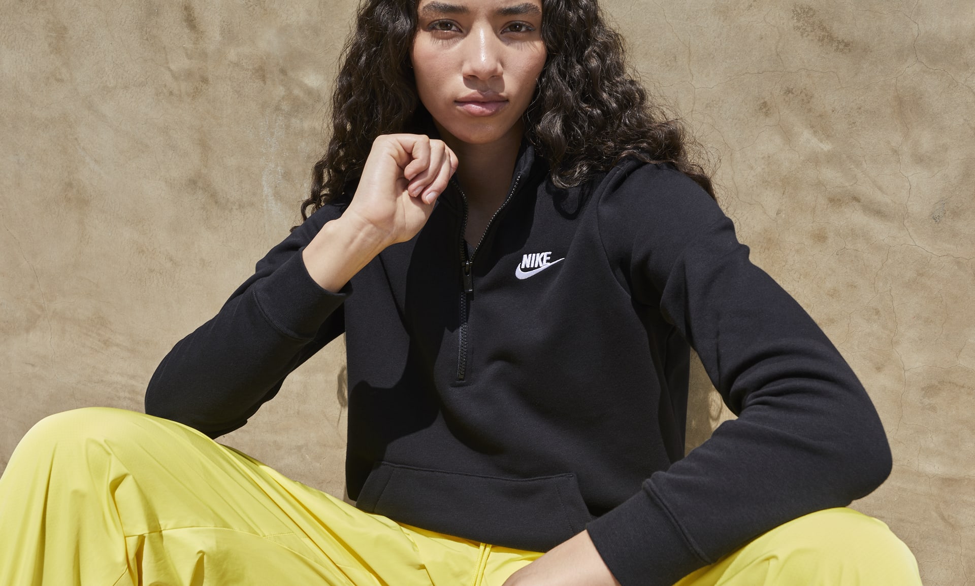 Nike Sportswear Club Fleece Women's 1/2-Zip Sweatshirt.