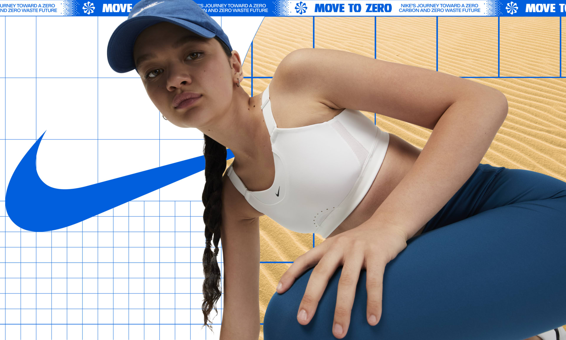 NEW Nike DD0430-058 Alpha Padded Adjustable Blue Sports Bra Womens S (A-C)