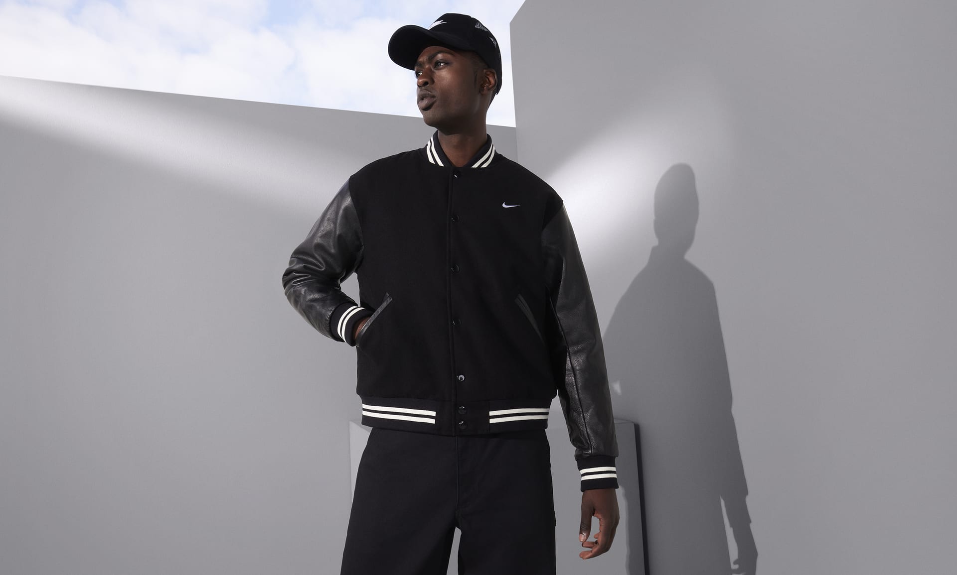 Nike Authentics Men's Varsity Jacket.