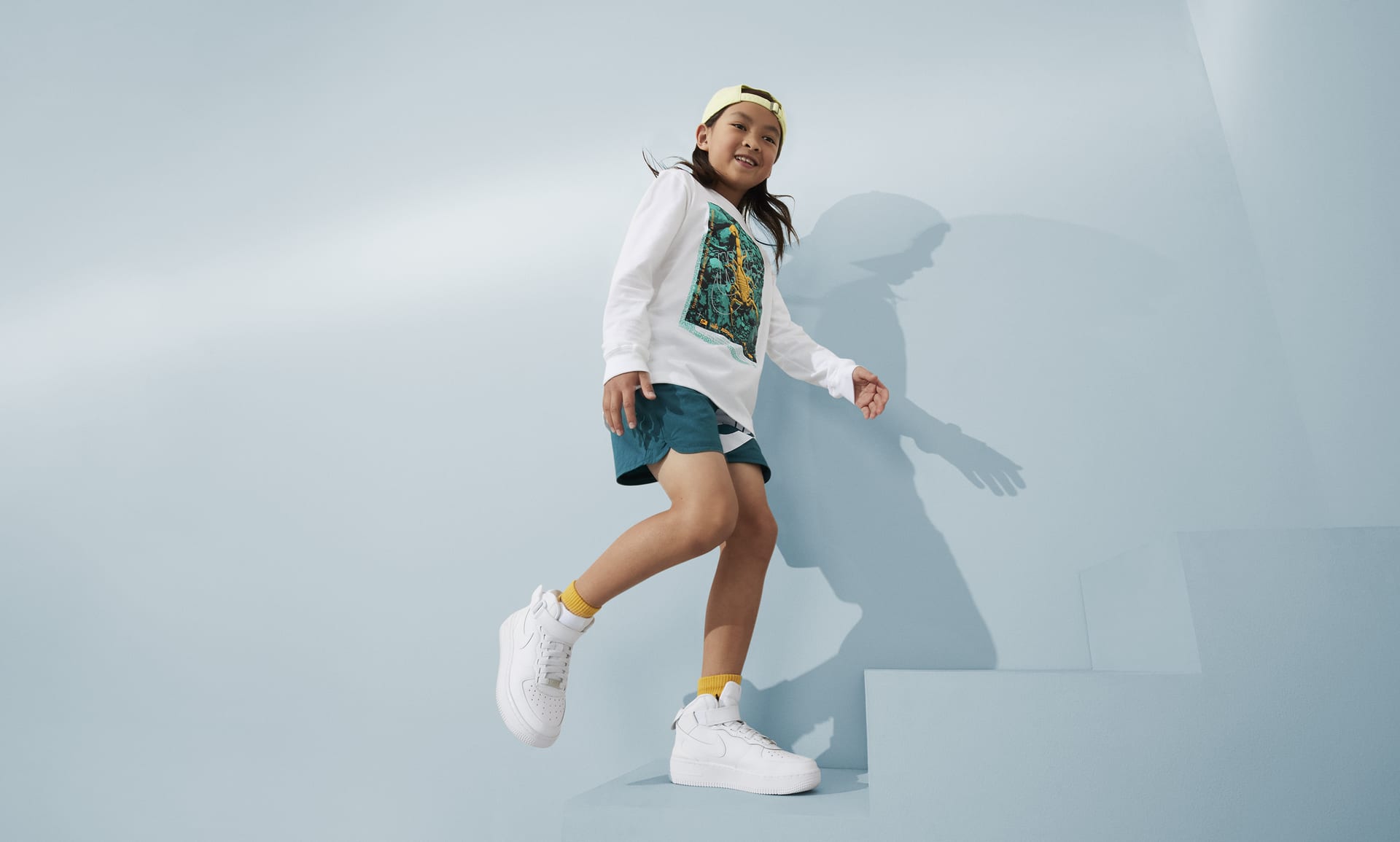 NIKE公式】ナイキ エア フォース 1 MID イージーオン ジュニア