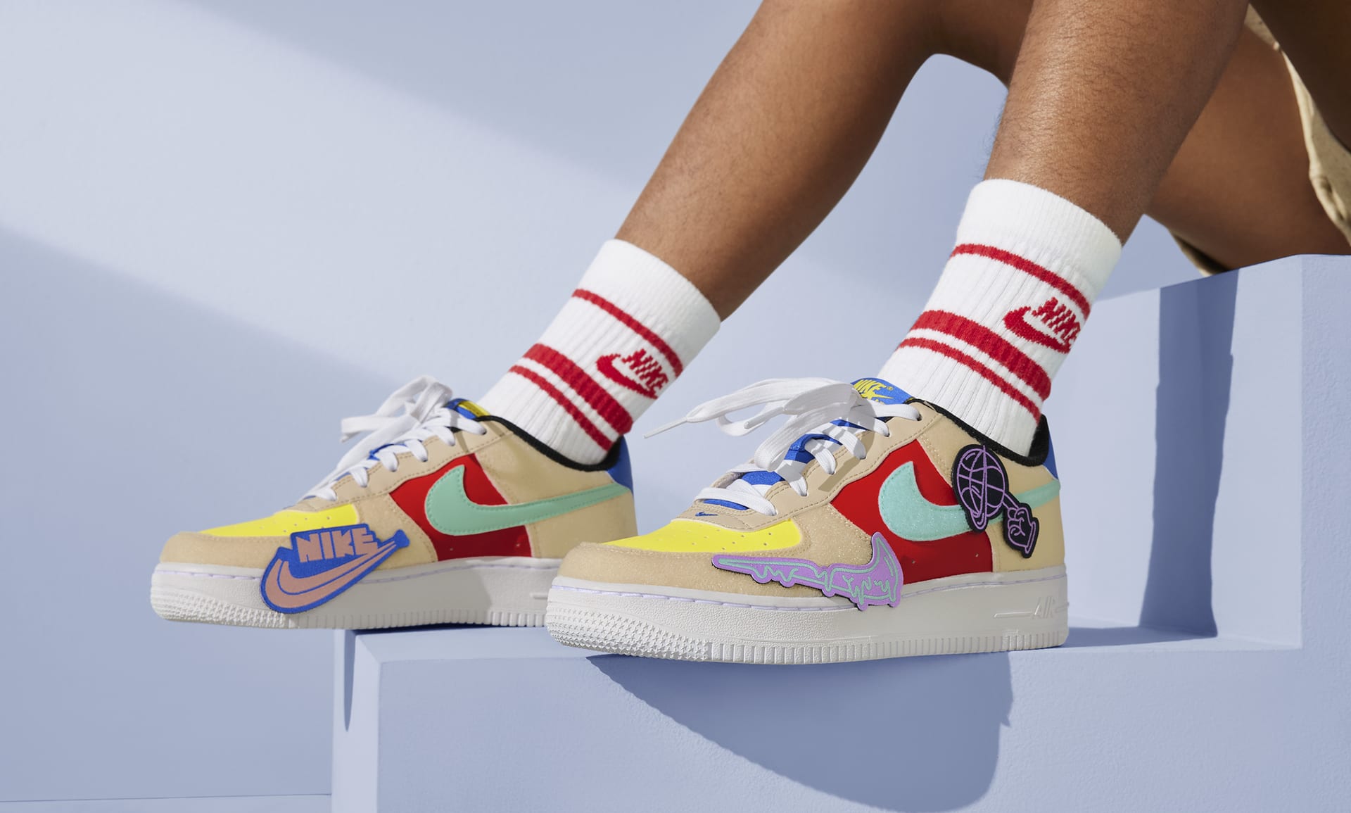 Nike Air Force 1 NIKEiD By You Patches