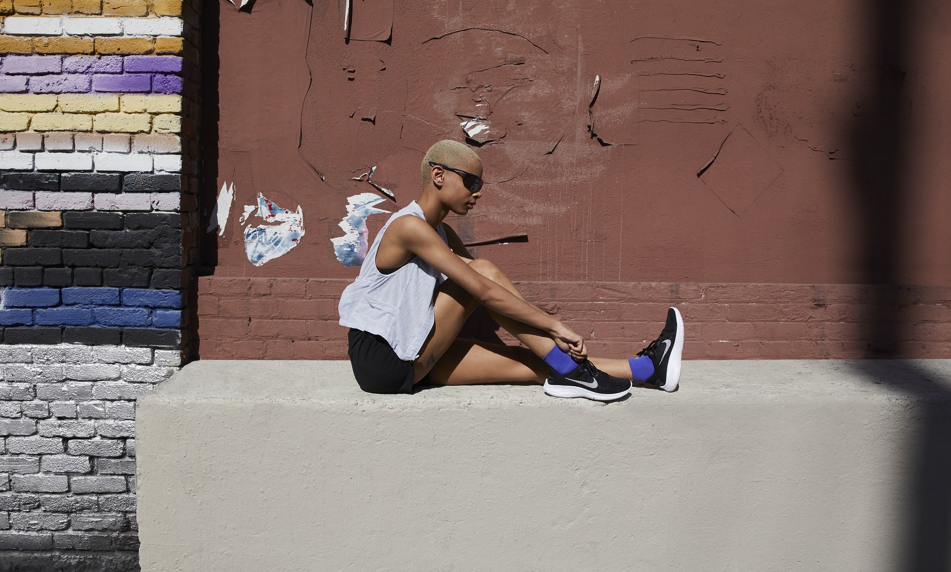 Nike Running Flex Experience Run 11 sneakers in black