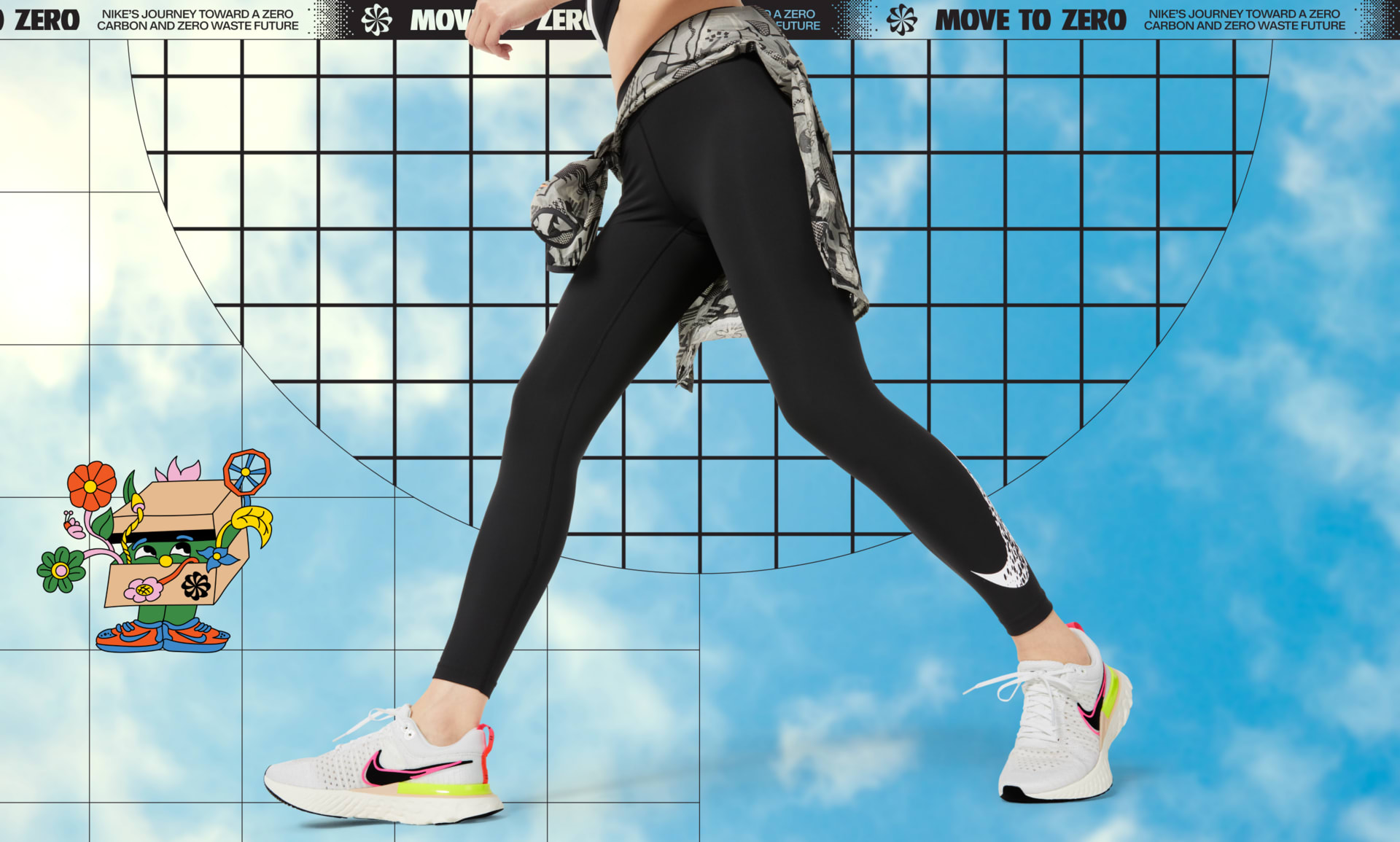 Nike Running/Gym Leggings (DM7767-010) Black and White Size XL - RRP £54.99