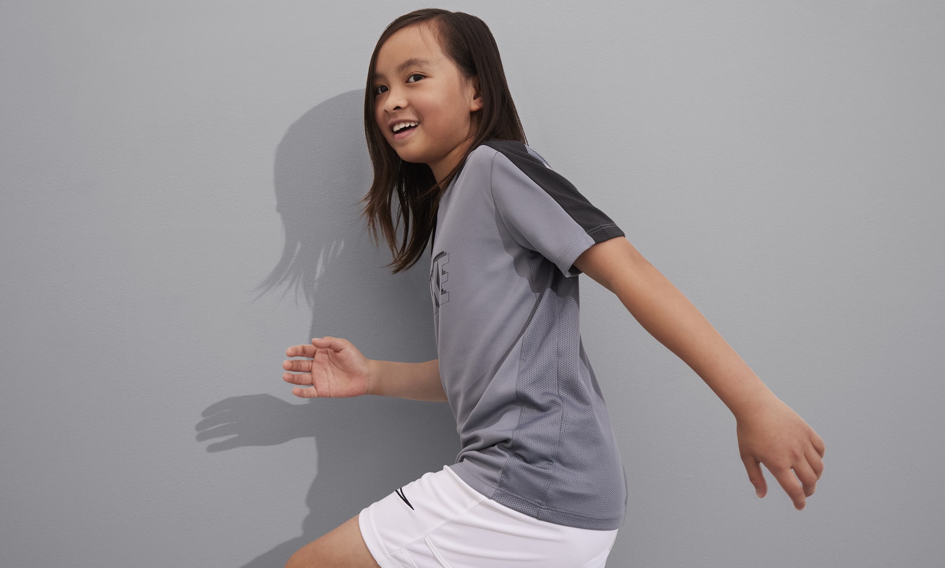 Playera de fútbol de manga corta para niños talla grande Nike Dri