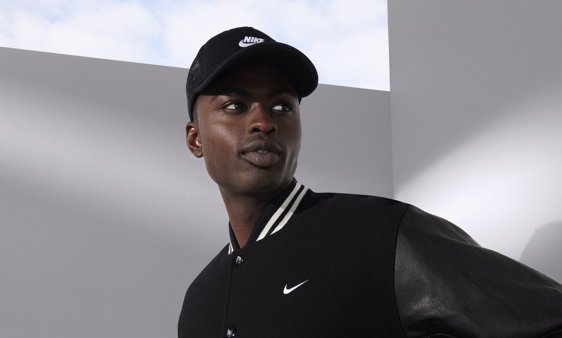 Nike Authentics Men's Varsity Jacket.