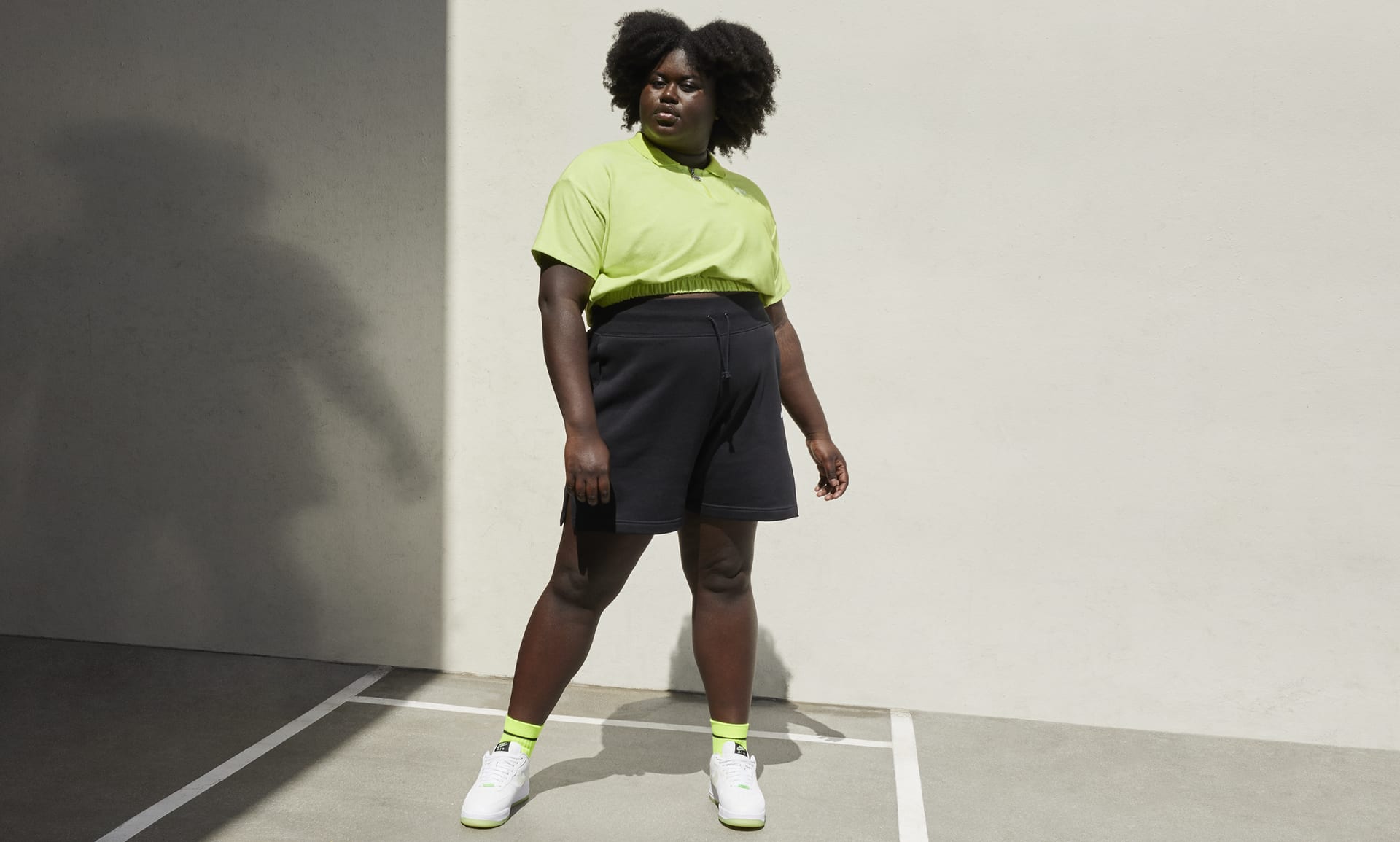 Nike Sportswear Phoenix Fleece Women's High-Waisted Loose Shorts (Plus Size).  Nike AU