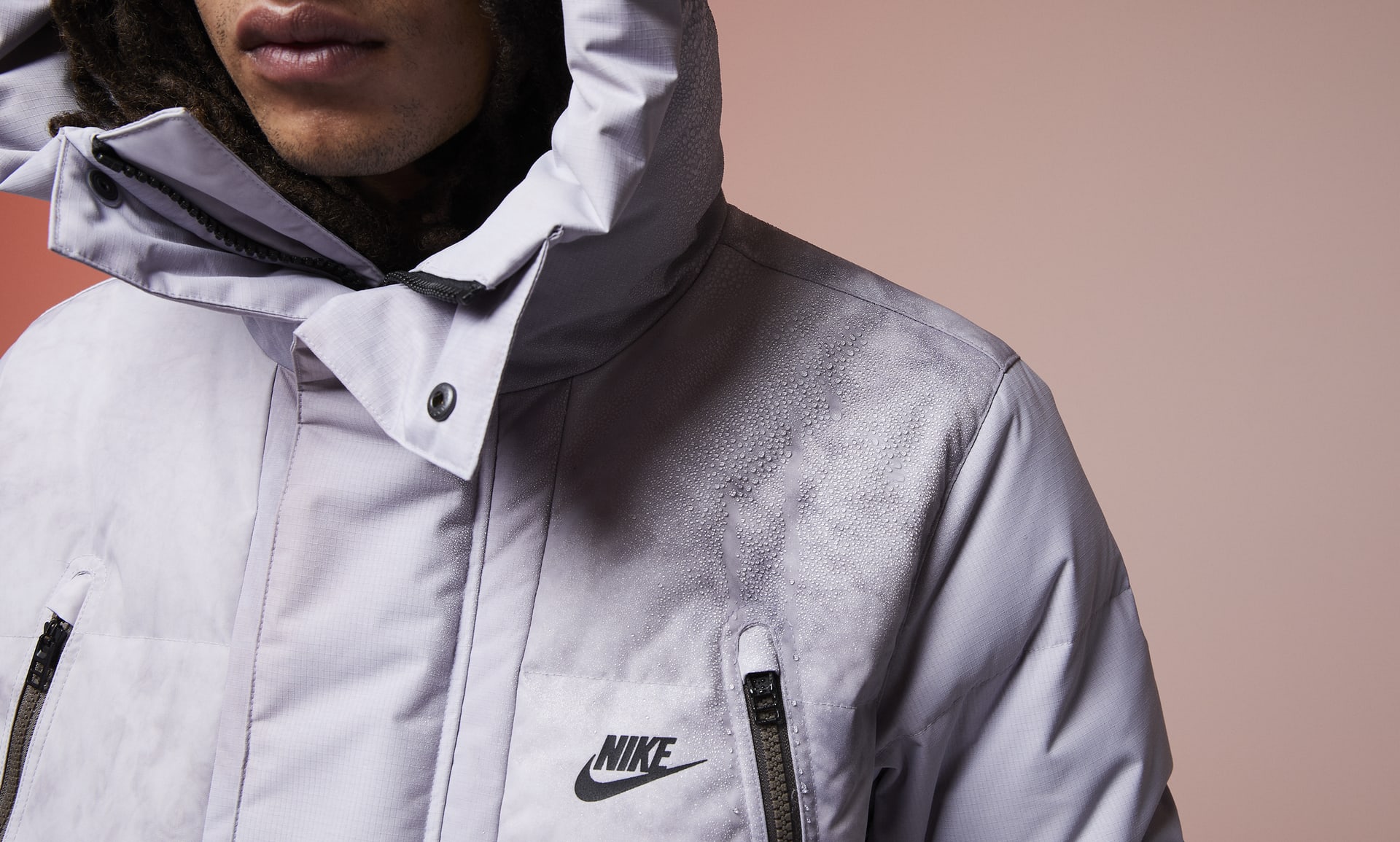 Nike Sportswear Storm-FIT City Series Men\'s Hooded Jacket.