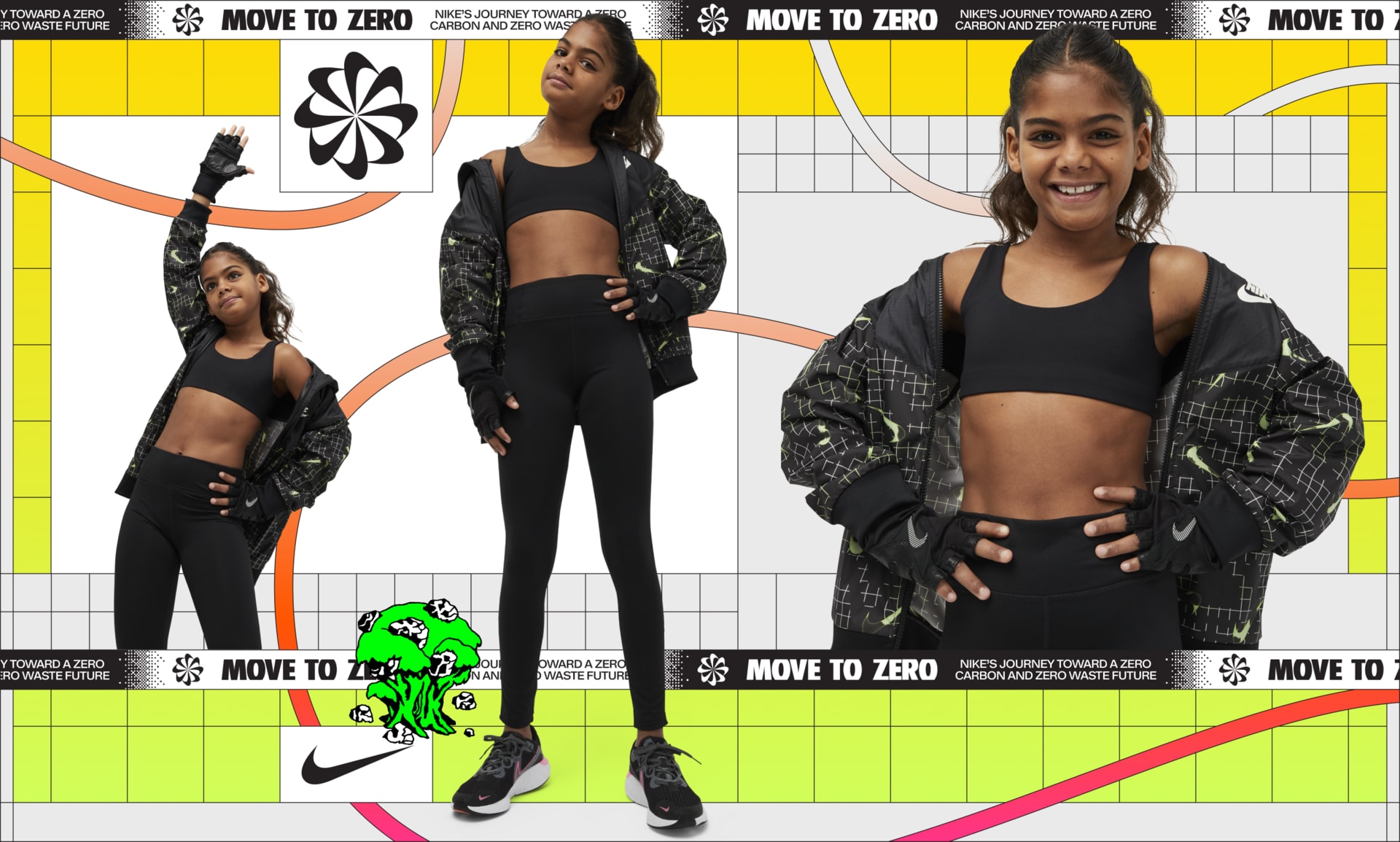 Nike Alate All U Older Kids' (Girls') Sports Bra. Nike AU