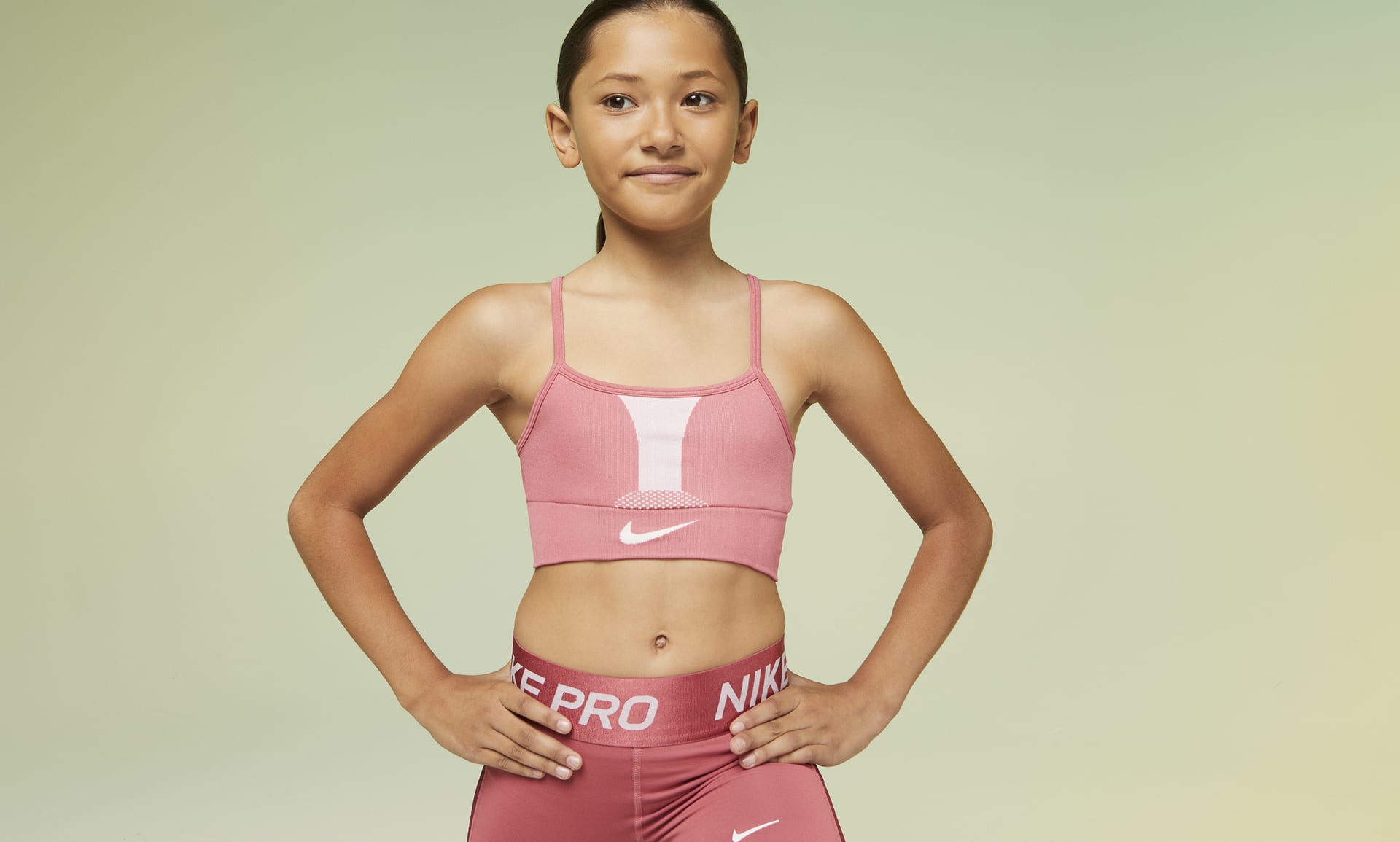 Nike Pro Warm Dri-fit Training (girls') Children's Tights [137-146