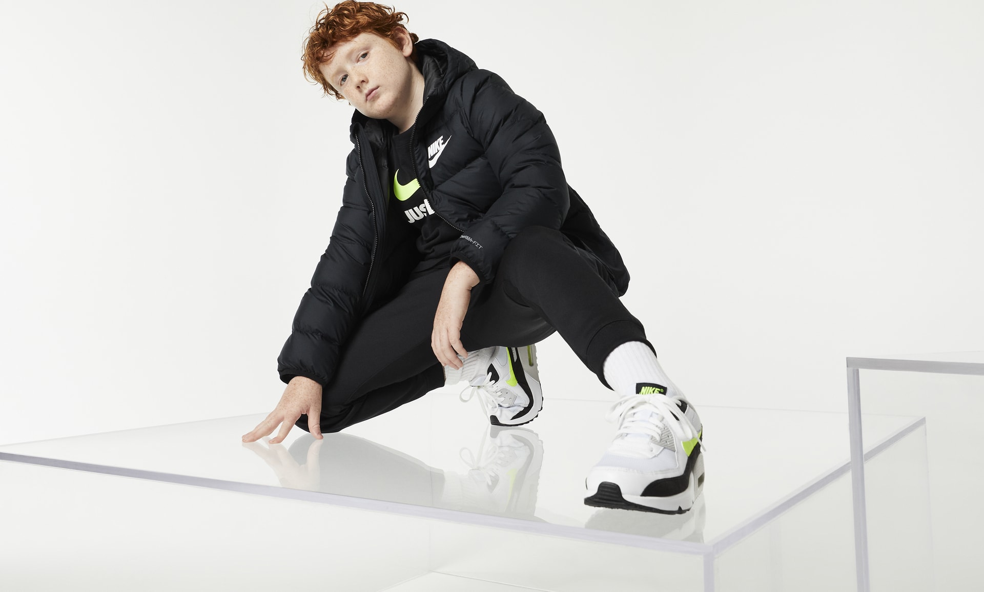 Nike Big Down-Fill Sportswear Therma-FIT Kids\' Jacket.
