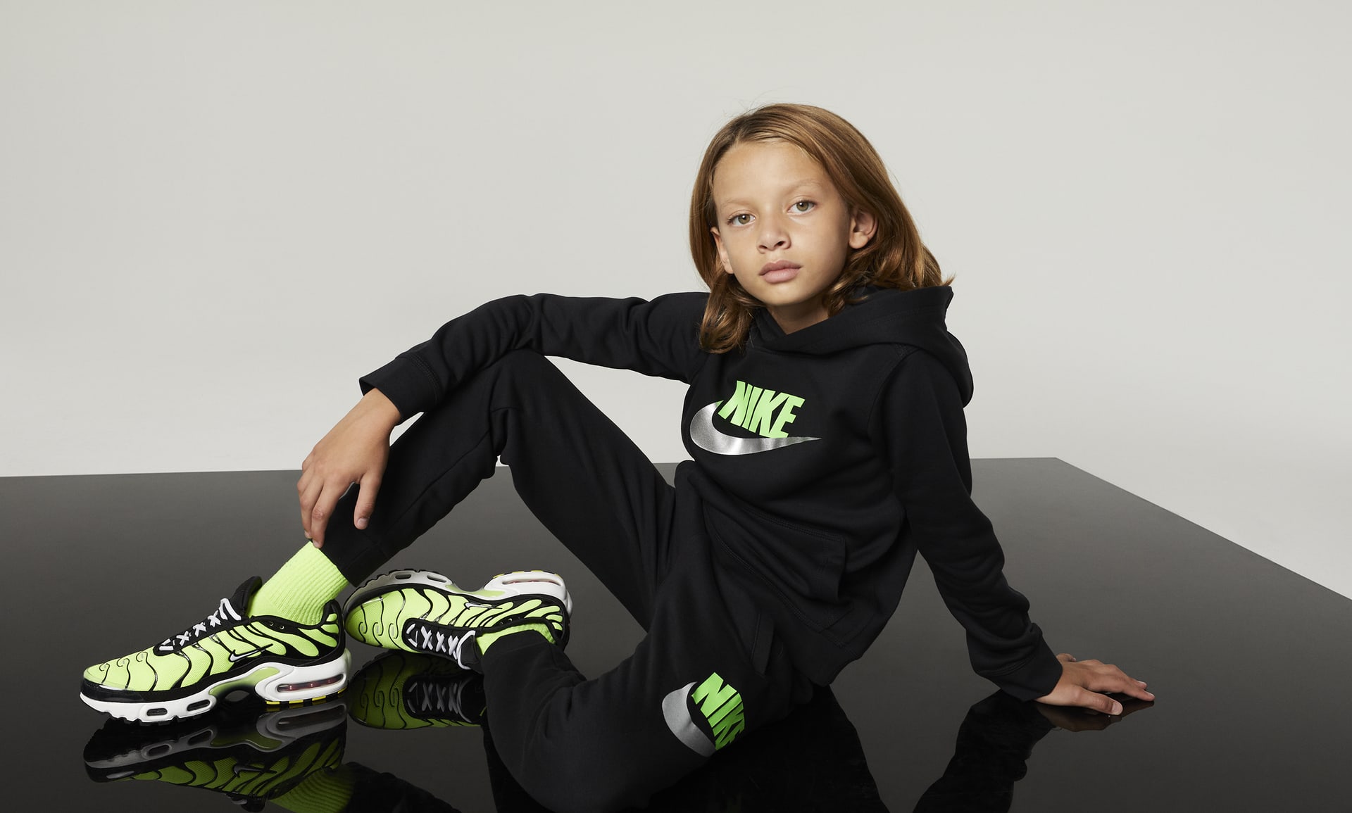 Pantalon Nike Sportswear Club Fleece pour Enfant - CJ7863-091 - Gris