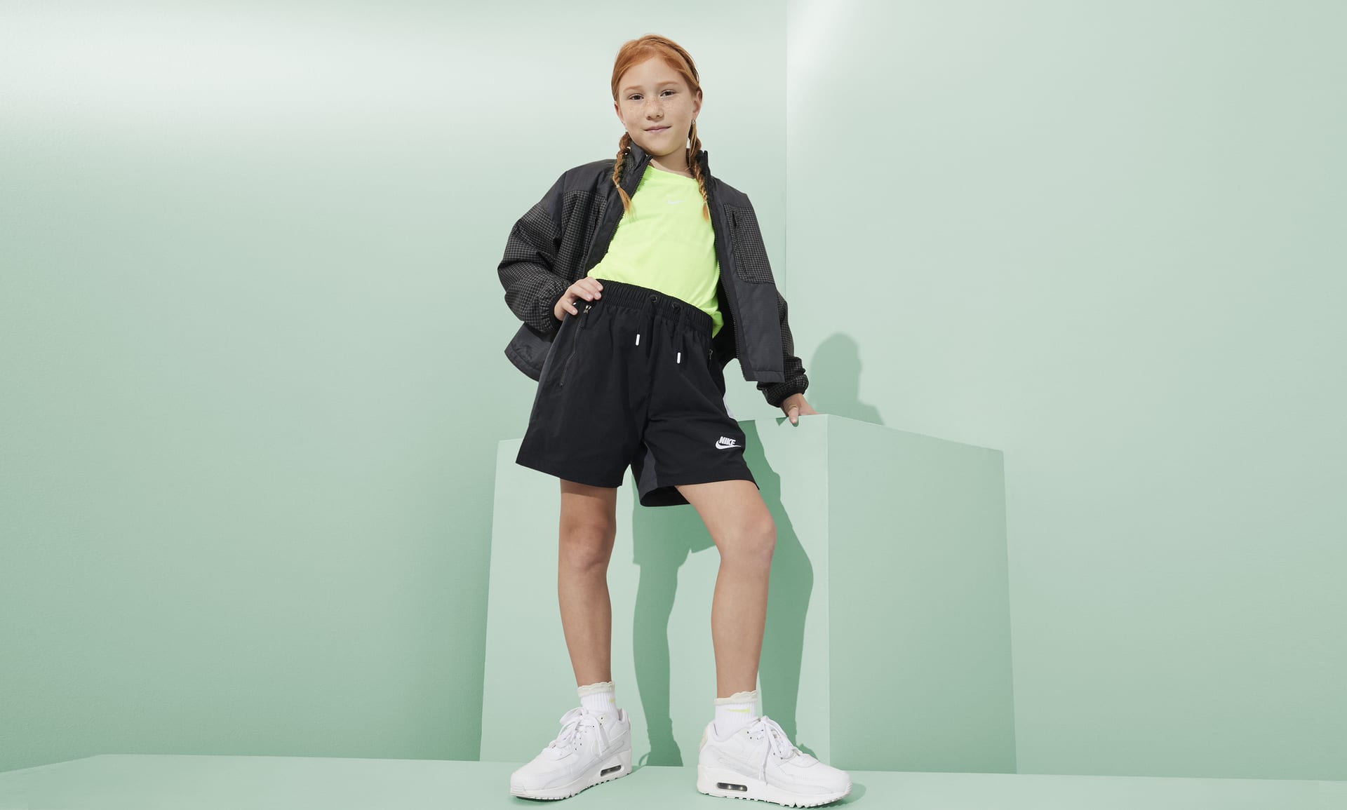 Nike Sportswear Amplify Big Kids' Woven Shorts. Nike.com