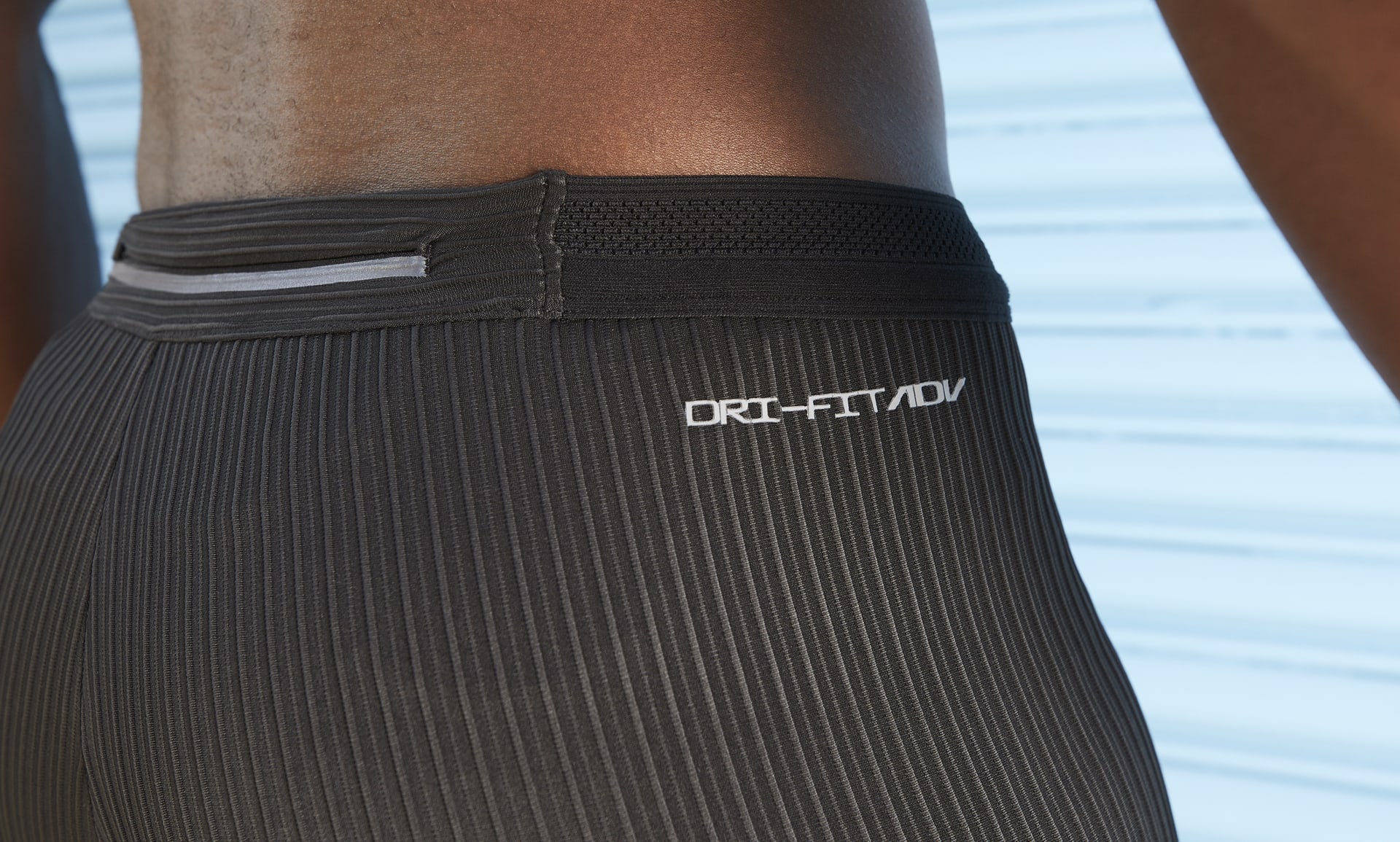 Nike Men's Dri-FIT ADV AeroSwift Racing Tights - Black/White - Hibbett