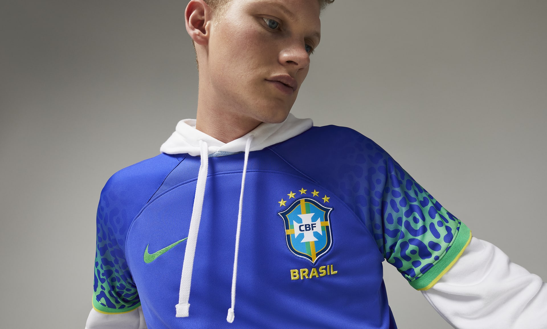 Brazil 2022/23 Stadium Away Men's Nike Dri-FIT Football Shirt. Nike CA