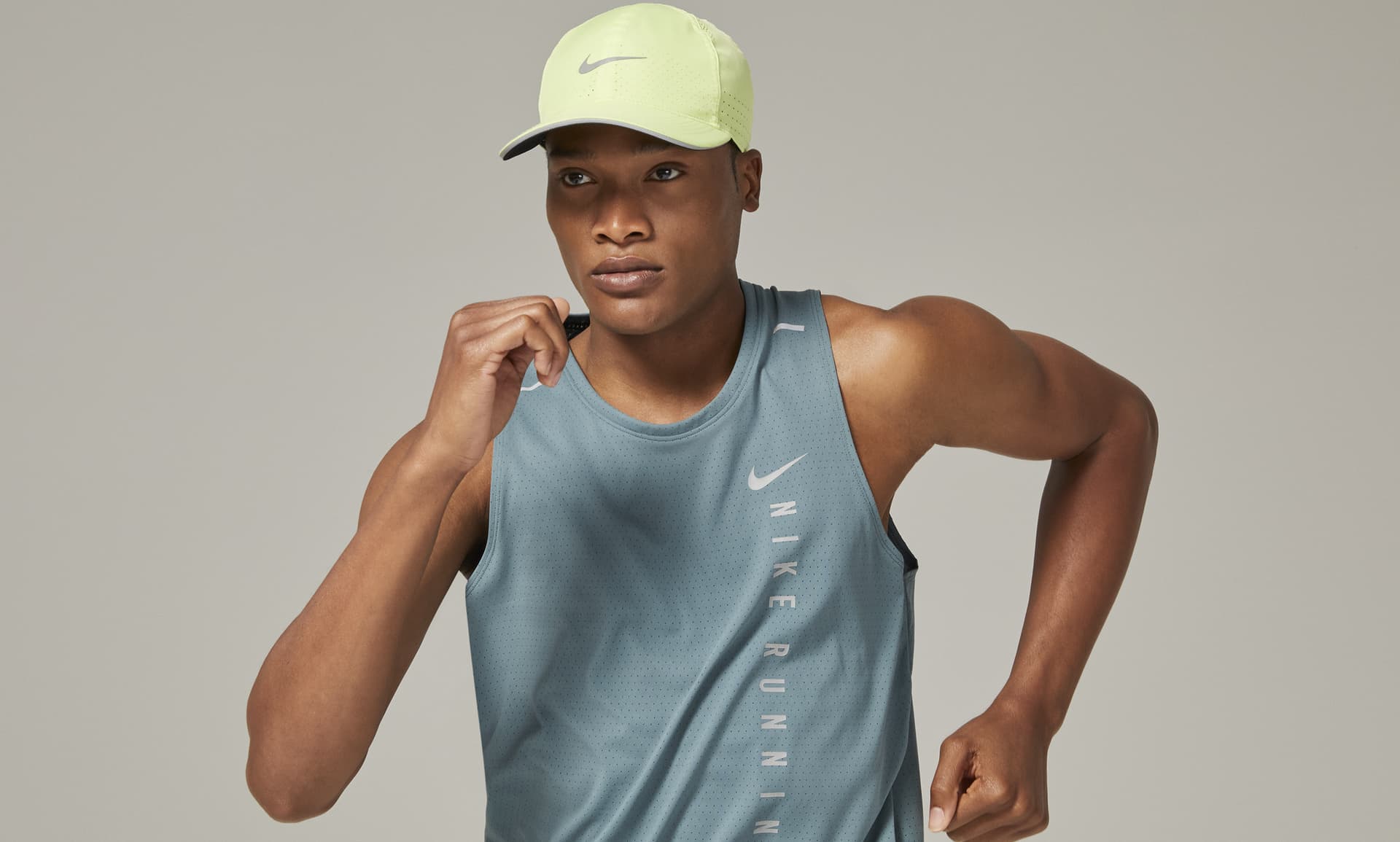 Nike Dri-FIT Aerobill Featherlight Perforated Running Cap.