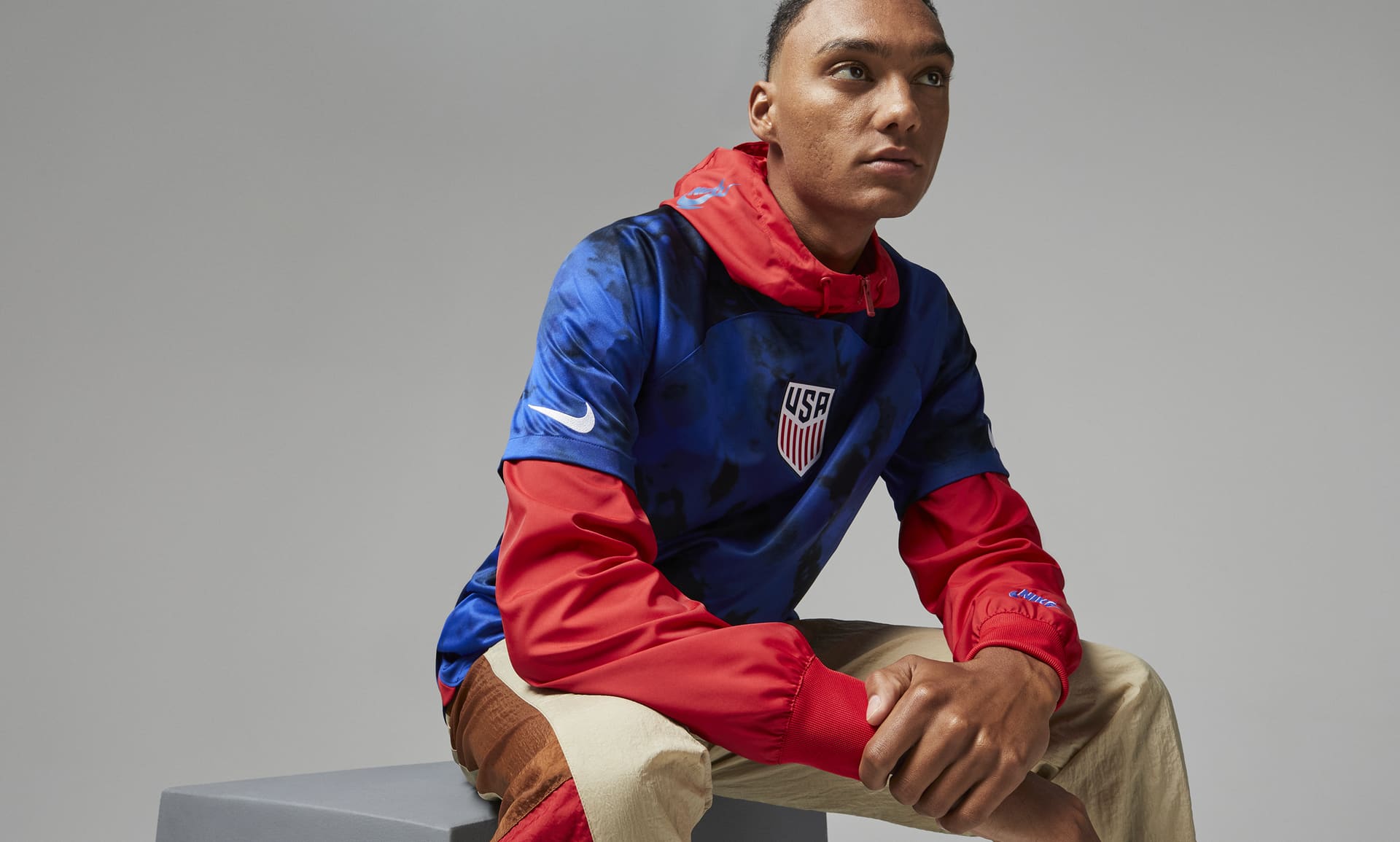 \ud83e\udd76 ICE DYEING DESIGN - Nike 2022-23 USA Away Shirt - LS vs SS DRI ...