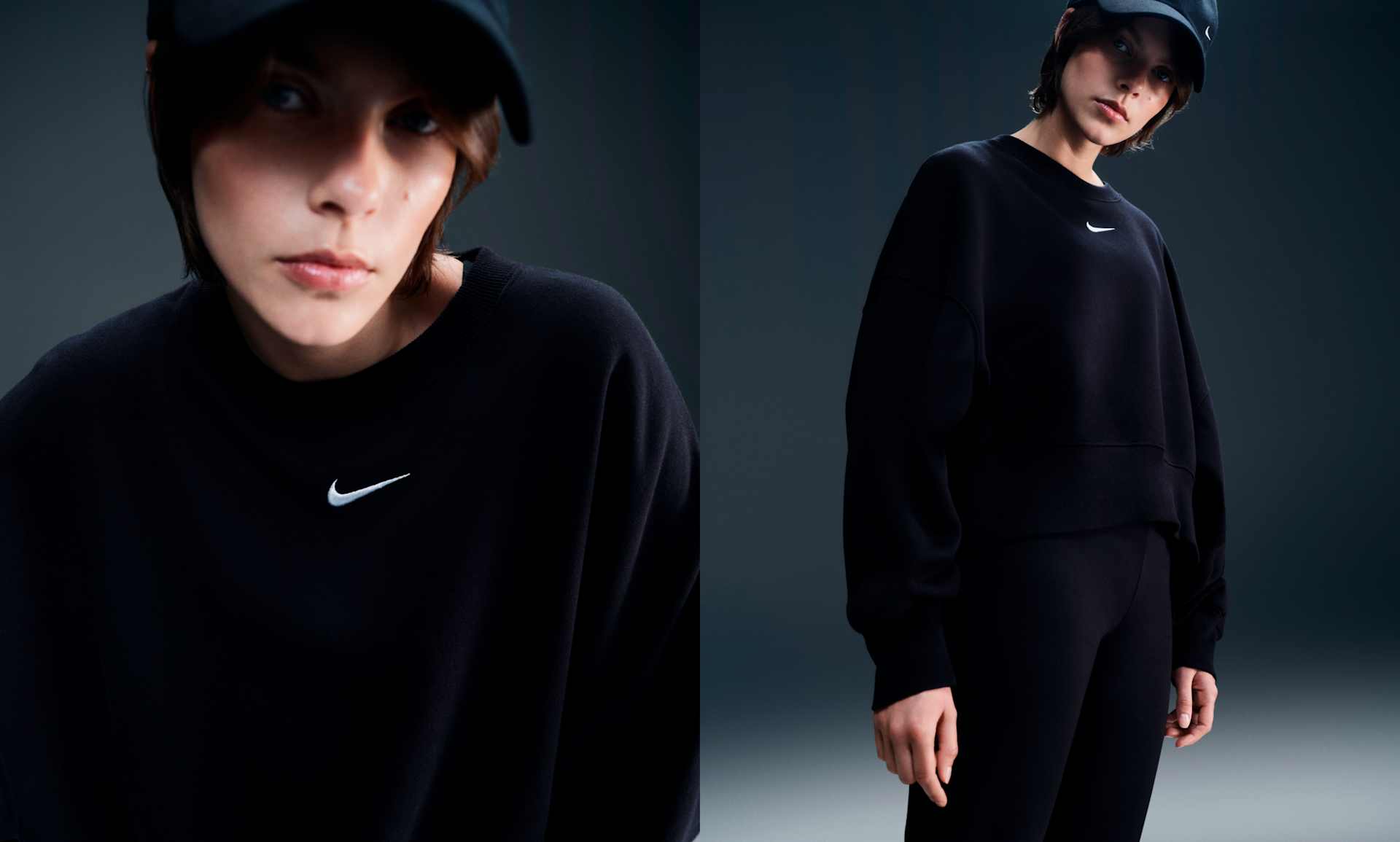 Nike Sportswear Phoenix Fleece Ekstra Bol Kesimli Sıfır Yakalı