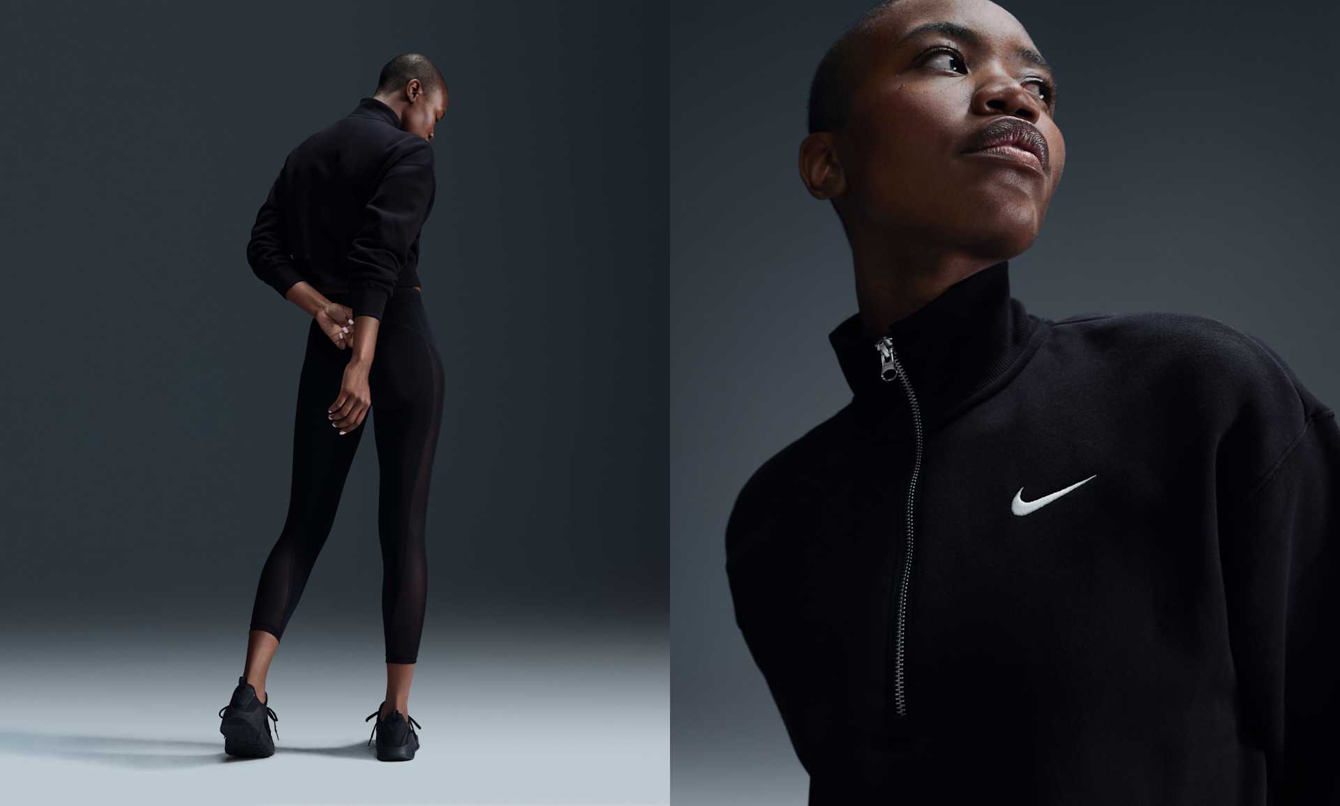Nike Sportswear Phoenix Fleece Women's 1/4-Zip Cropped Sweatshirt