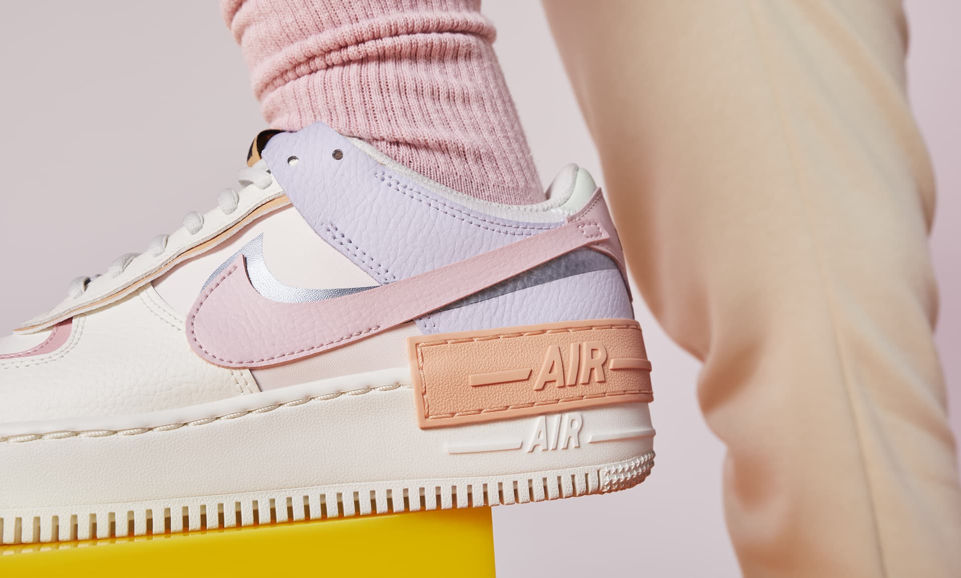 womens nike air force 1 shadow pastel