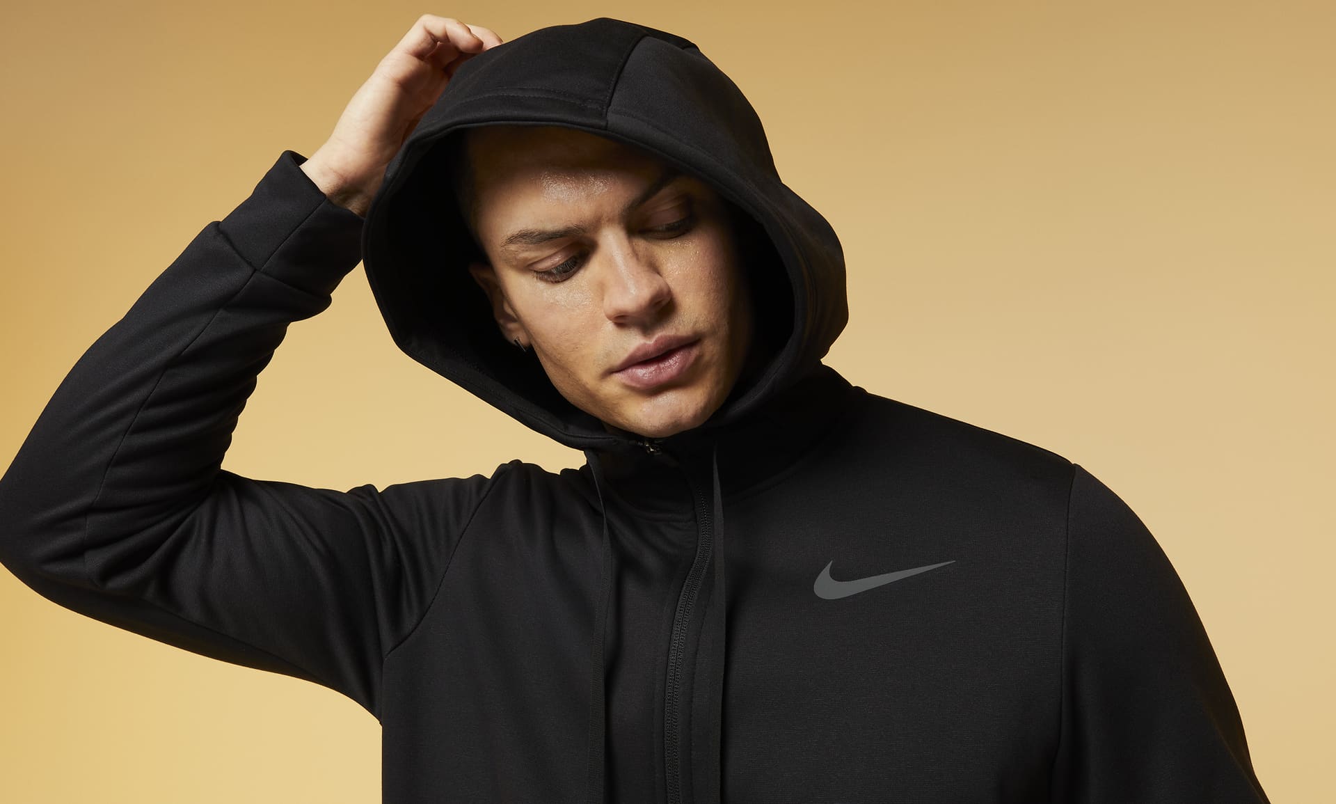 Nike Therma Men's Full-Zip Training Hoodie. Nike.com