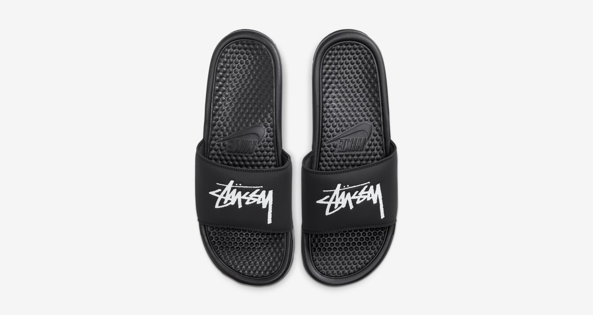 ベナッシ x ステューシー Off Noir NIKE サンダル NIKE公式】ベナッシ x ステューシー 'Off Noir' (CW2787-001 / NIKE