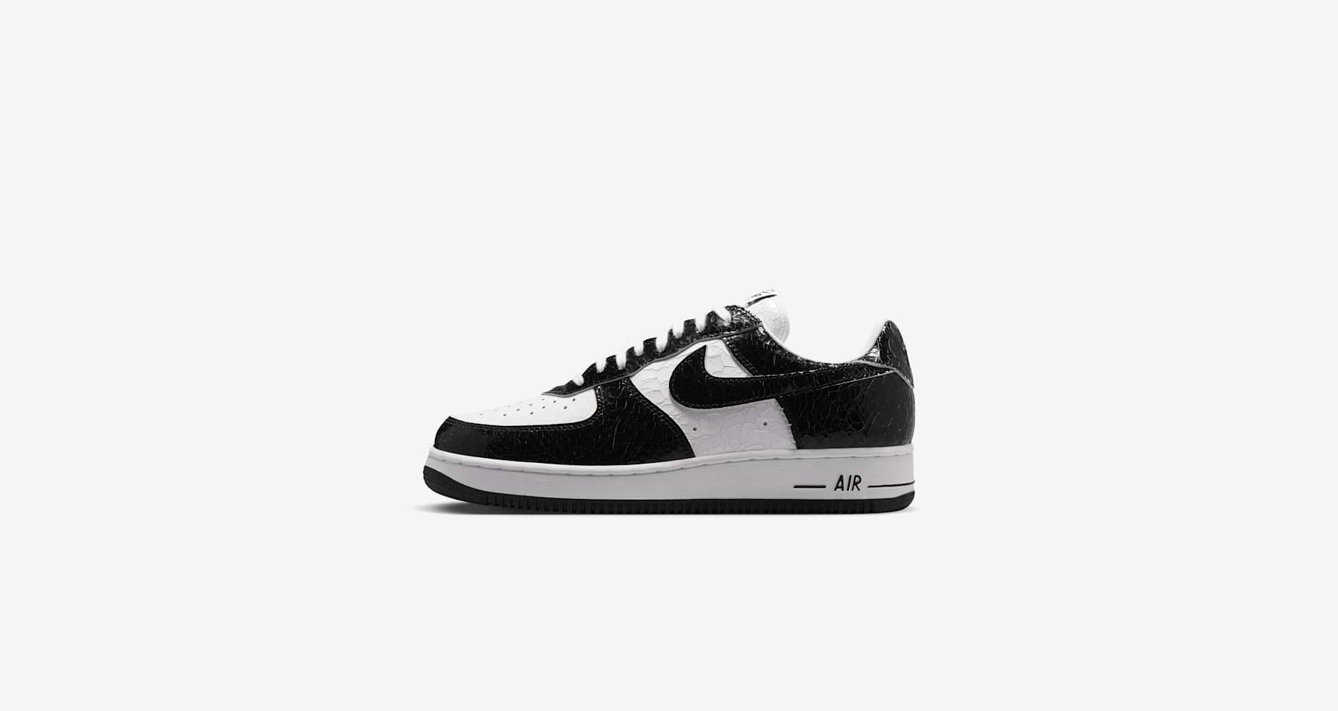 Мужские кроссовки Nike Air Force 1, цвет: Чёрный / Белый