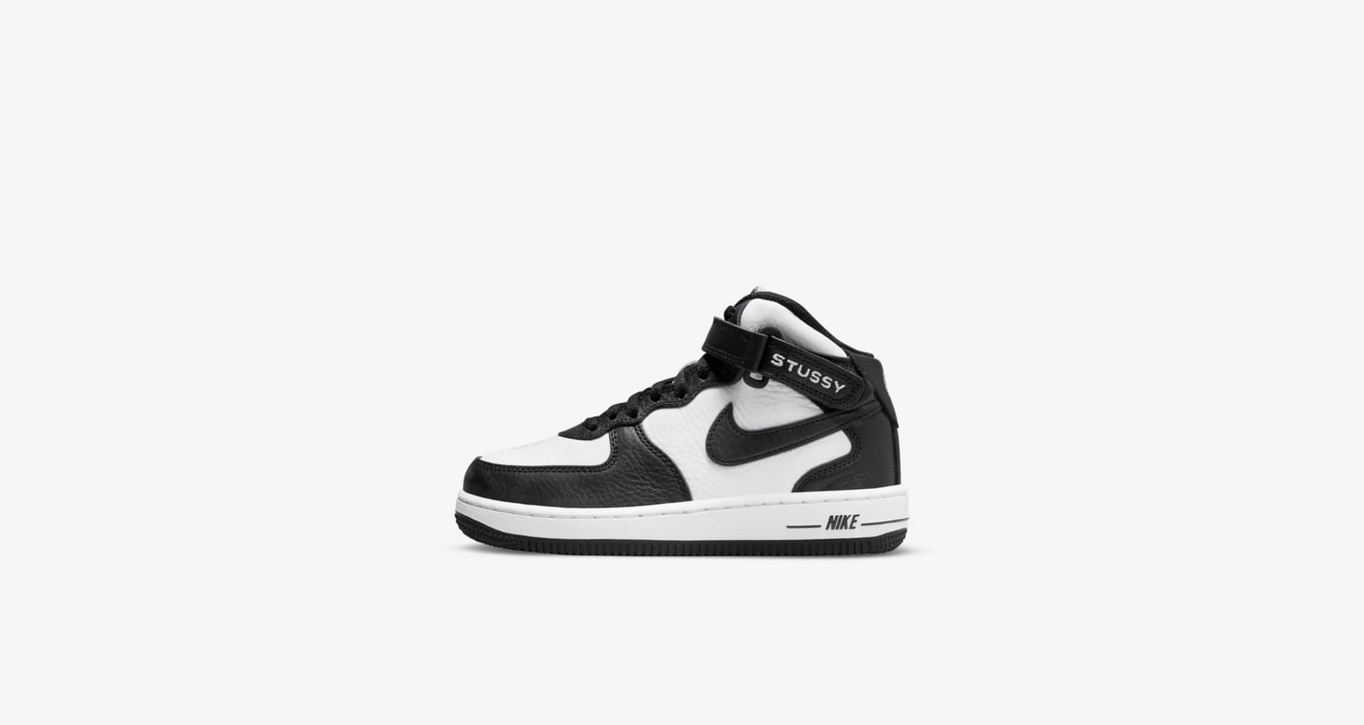 NIKE公式】エア フォース 1 MID x ステューシー 'Black and Light Bone 