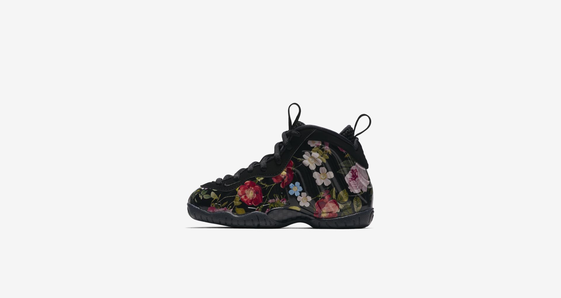 nike foamposite floral women's