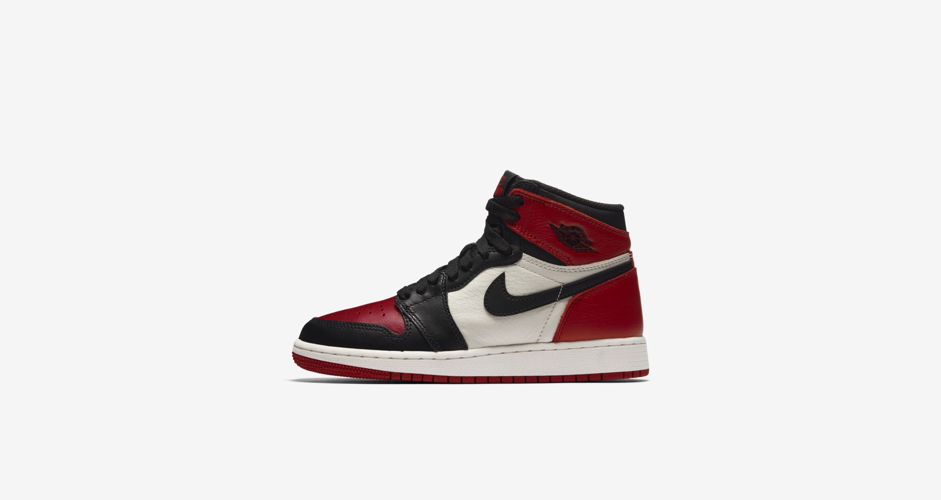 【NIKE公式】エア ジョーダン 1 'Bred Toe' (555088-610 / AJ1 ). Nike SNKRS JP