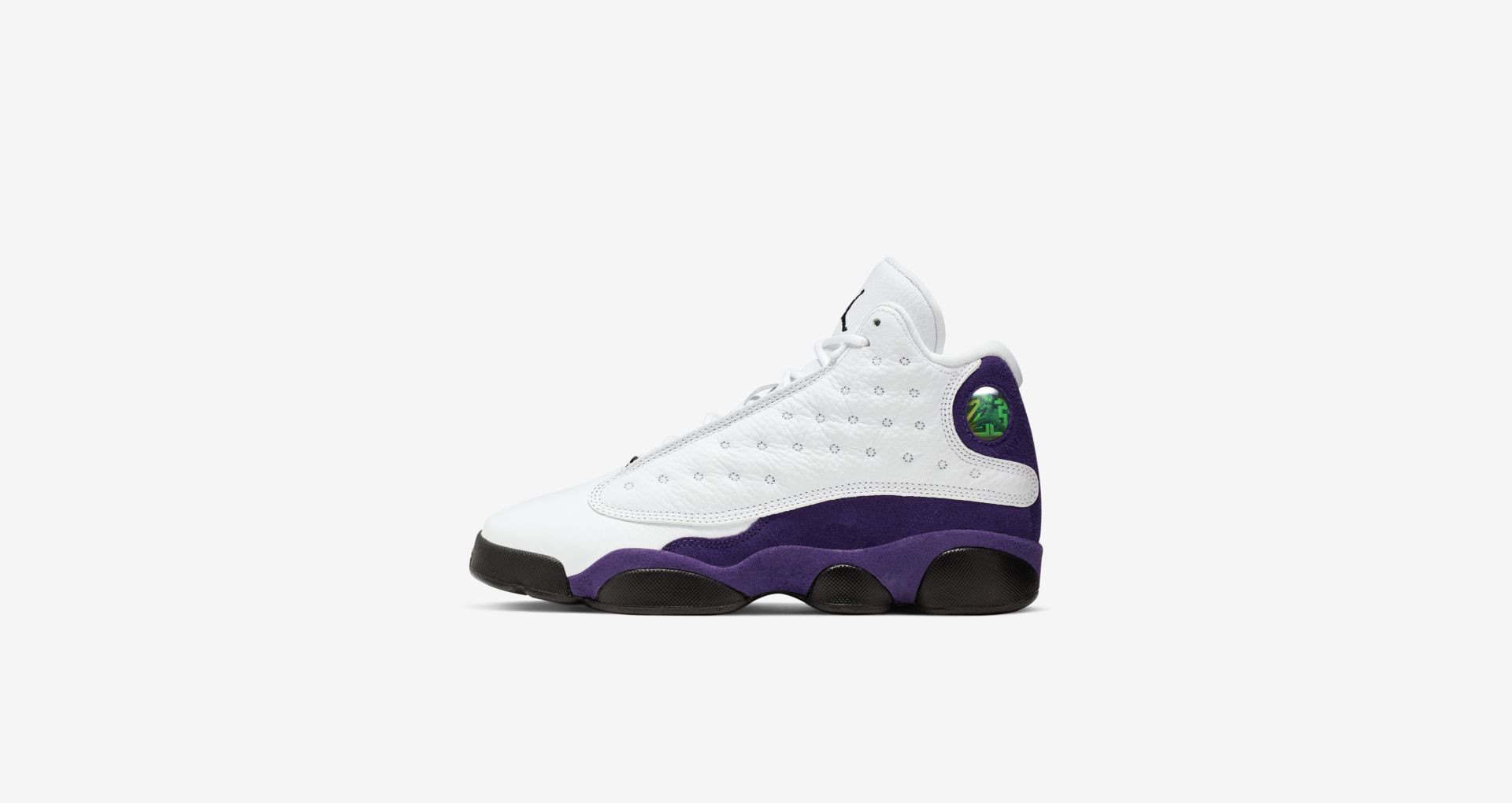 jordan 13 white and purple