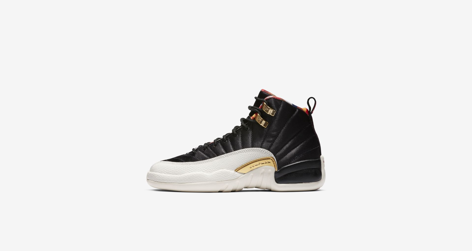 jordan 12 red white gold
