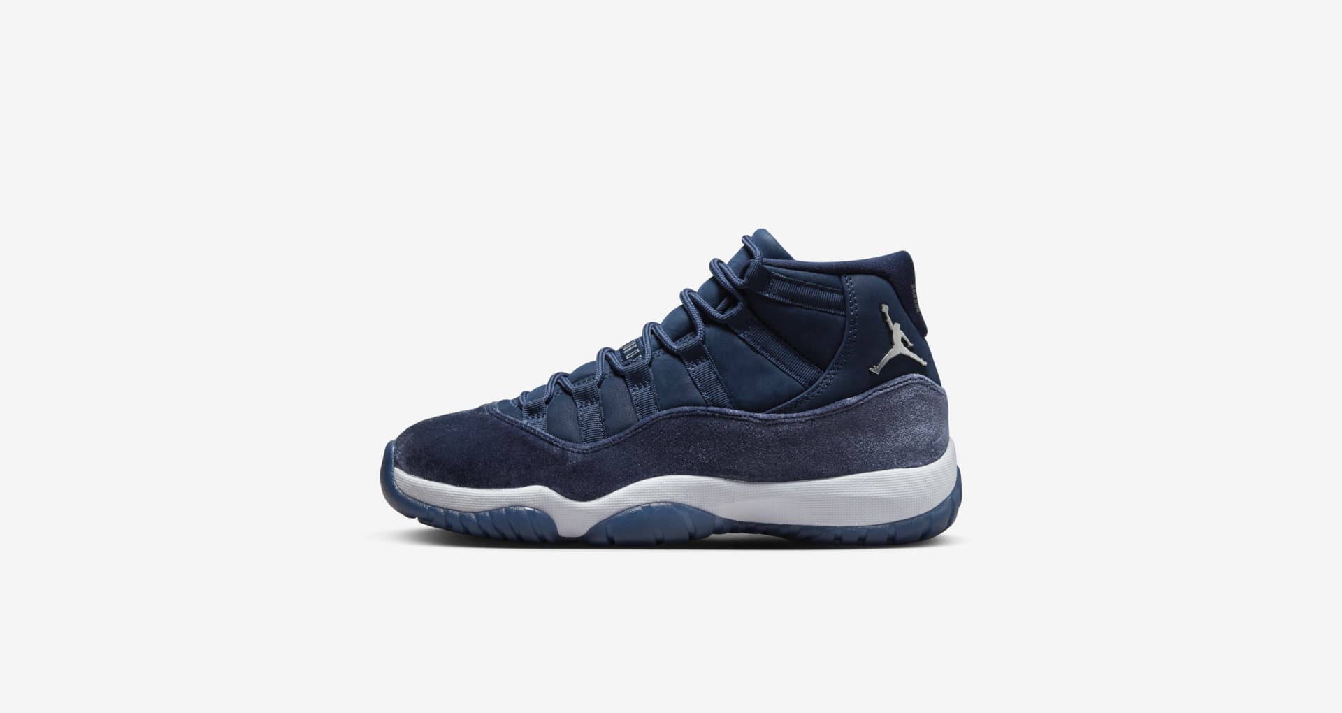 その他 NIKE 19cm AIR JORDAN 11 NAVY&SILVER women-s-air-jordan-11-midnight