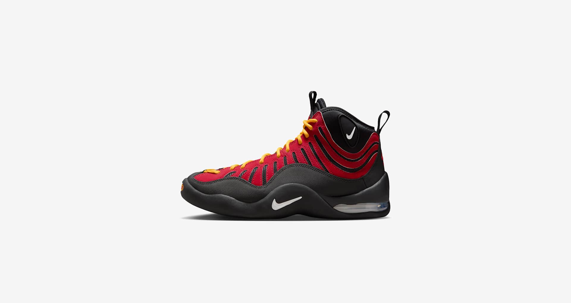 Air Bakin High SP 'Black and Varsity Red' (IQ5365-600) Release