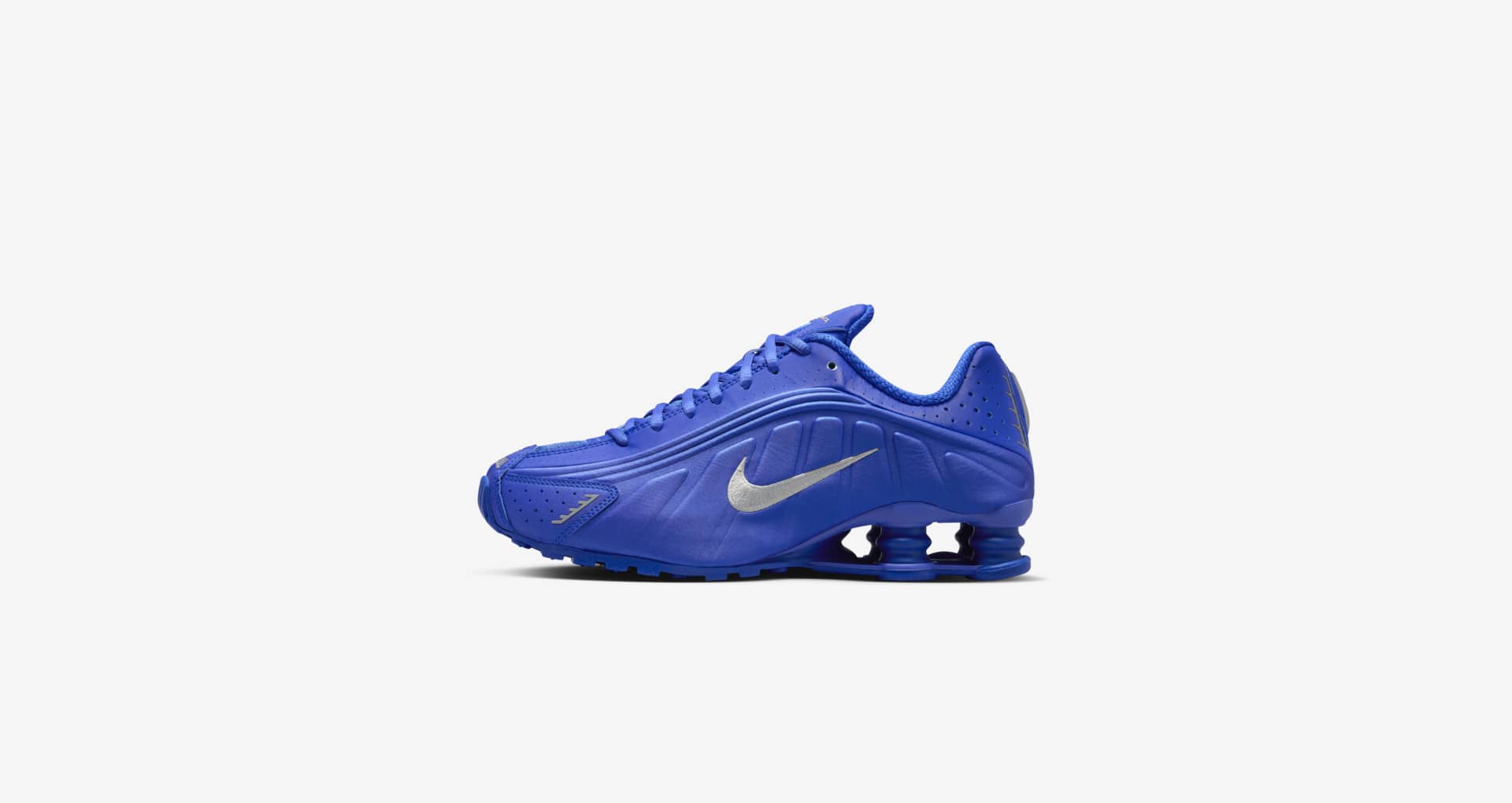 blue nike shox r4