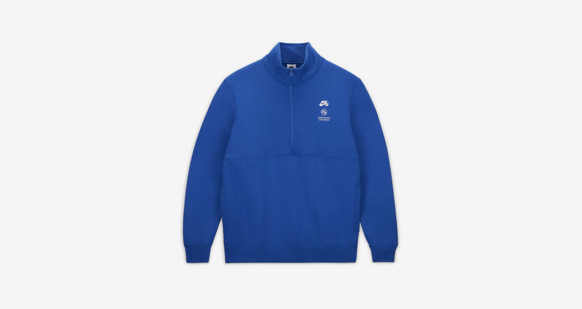 1/2-Zip Fleece Skate Top. Nike SNKRS