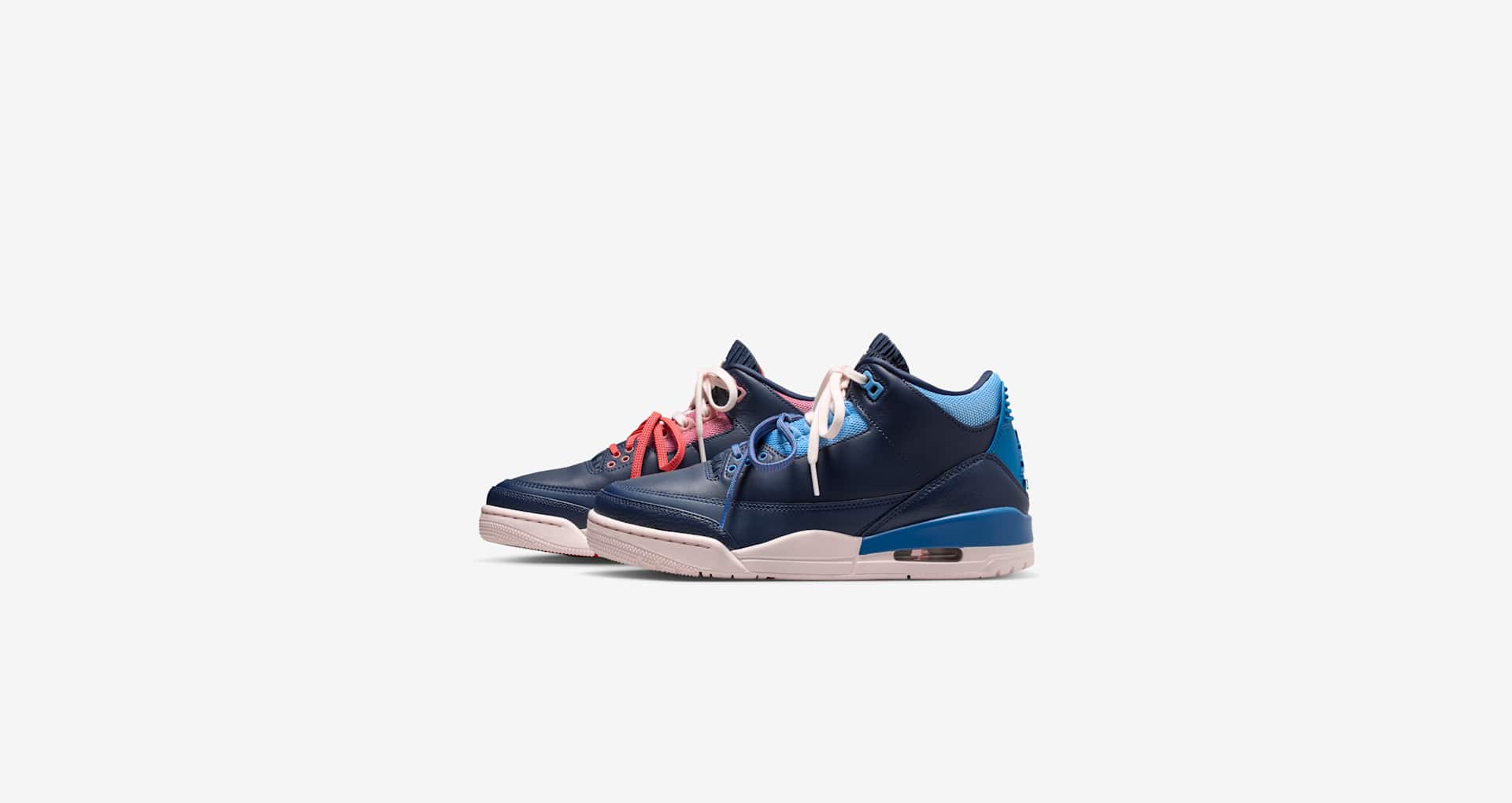 Women's Air Jordan 3 'Sport Renaissance' 'Obsidian and Track Red