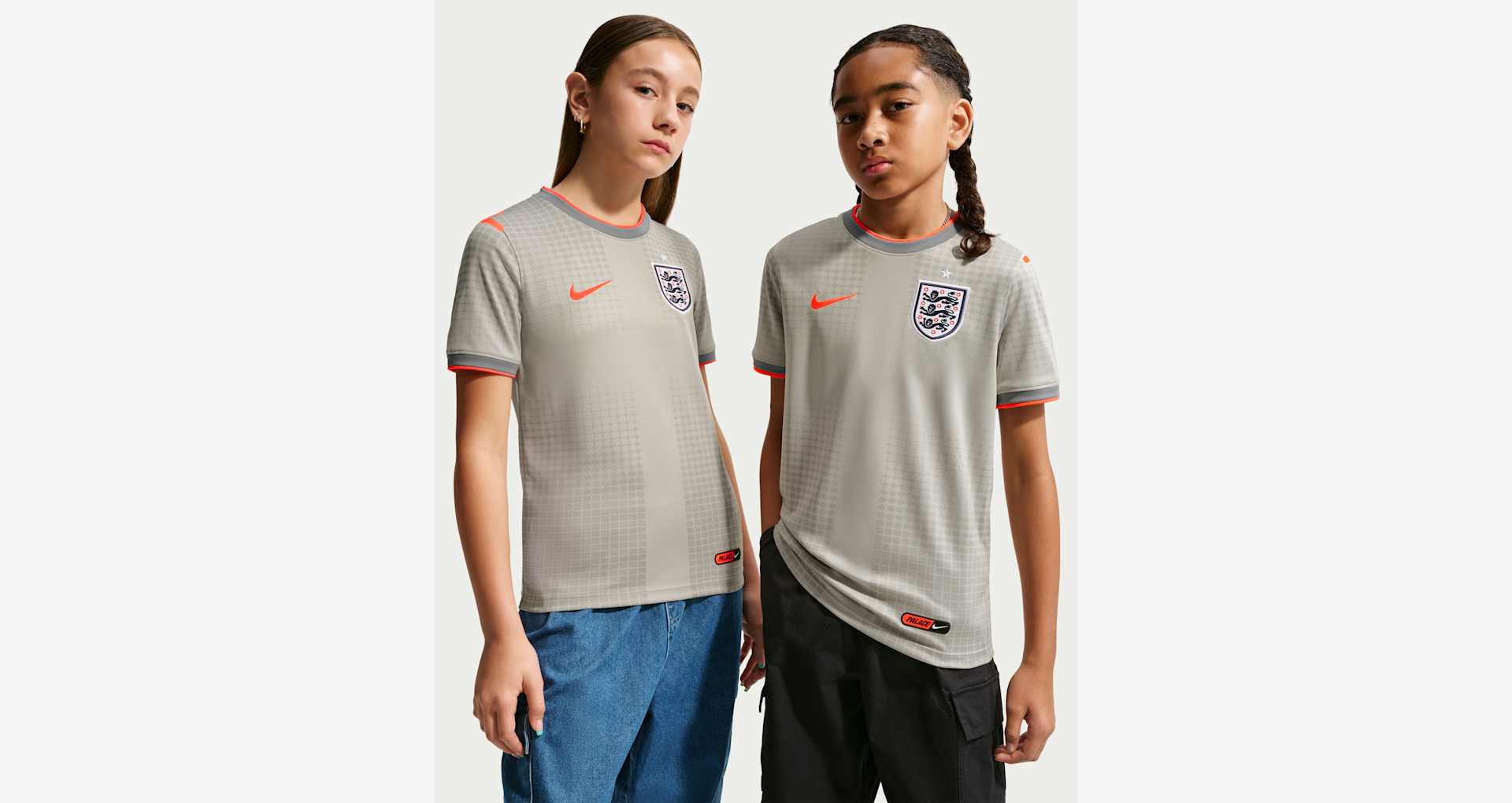 England x Palace Big Kids Short-Sleeve Soccer Top Release Date