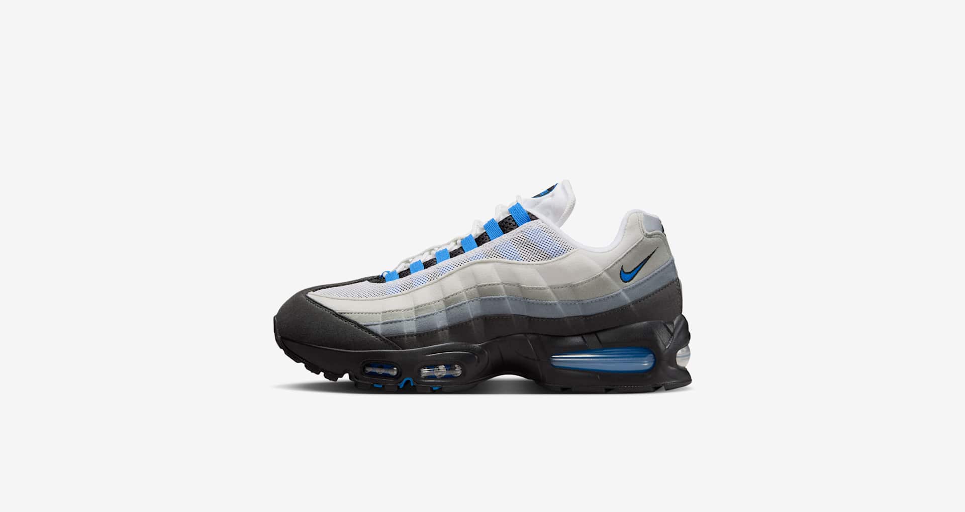 blue nike 95s