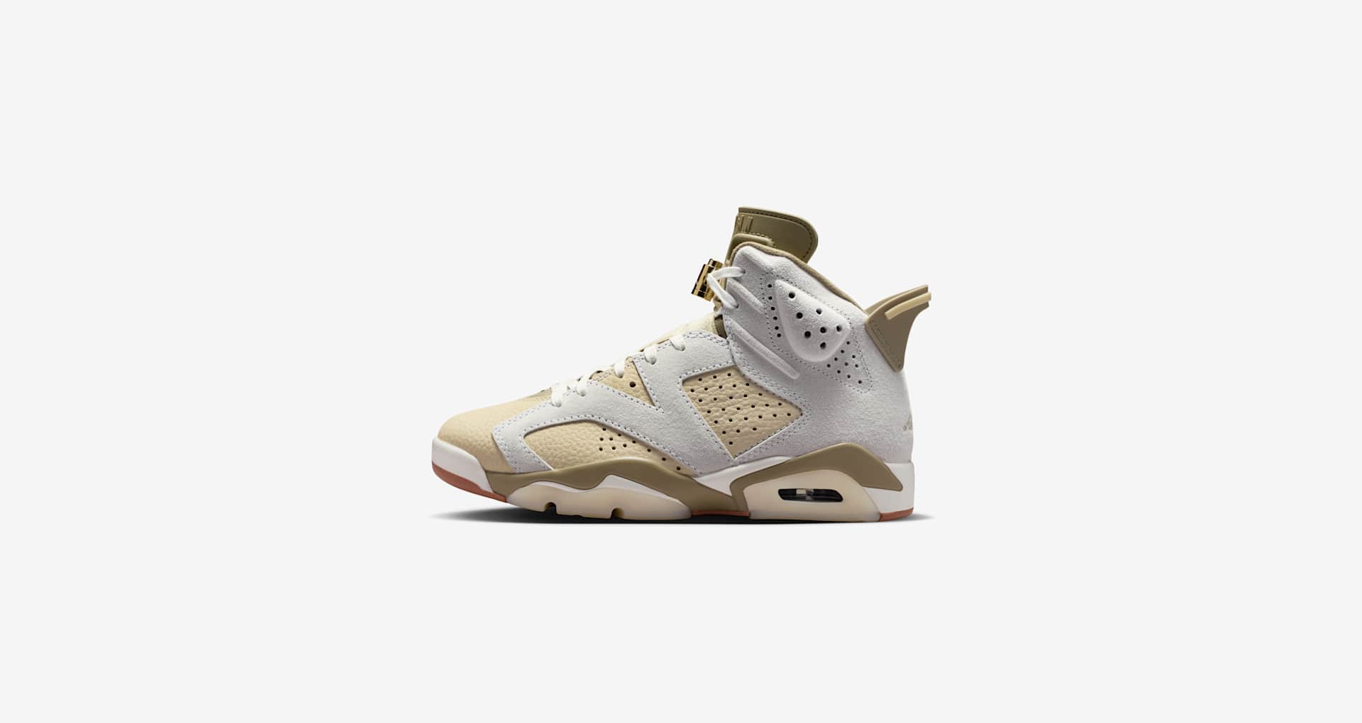 Women's Air Jordan 6 'Sail and Neutral Olive' (IR2009-133) Release