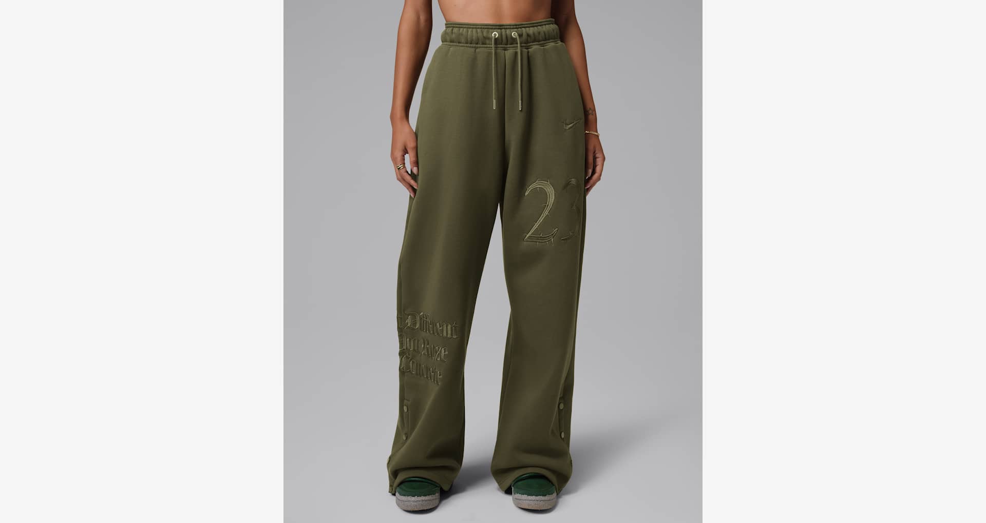 Jordan x Teyana Taylor Fleece Pants Release Date. Nike SNKRS