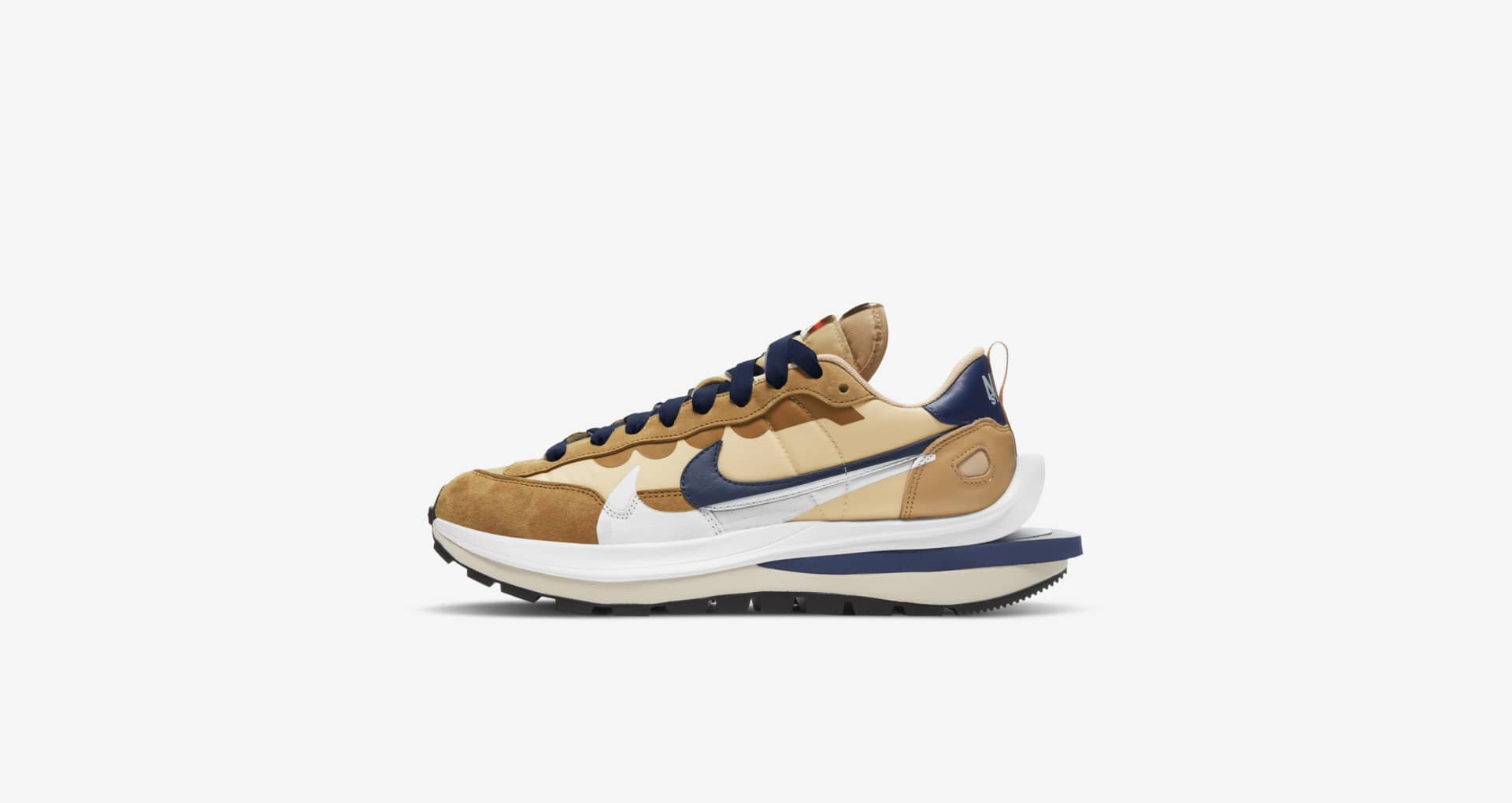Sacai×Nike VaporWaffle Sesame [即日発送] Nike Vaporwaffle x Sacai Sesame Blue Void (DD1875-200) Men's Size