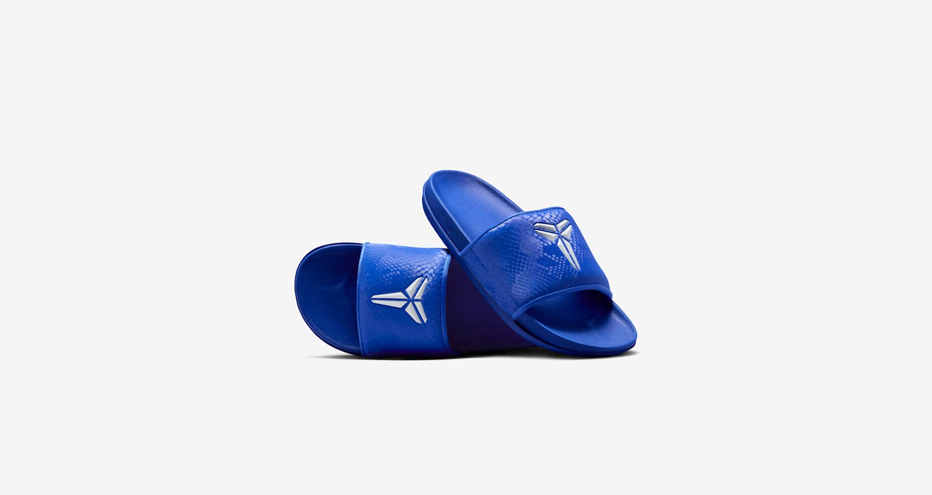 Nike Off Court Kobe Slides Men Size 9 Hyper Royal Blue/White NEW IN BOX! Nike Kobe Offcourt Slides  main image 4