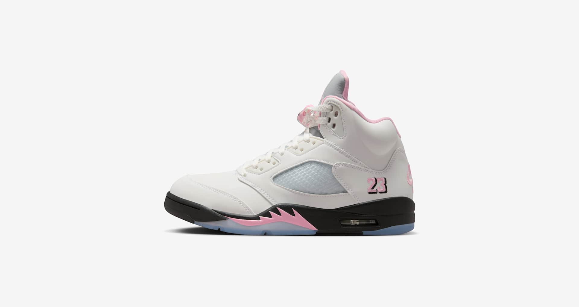Jordan Air Jordan 5 ホワイト/ピンク Air Jordan 5 'Medium Soft Pink' (HQ7978-102) release date. Nike SNKRS