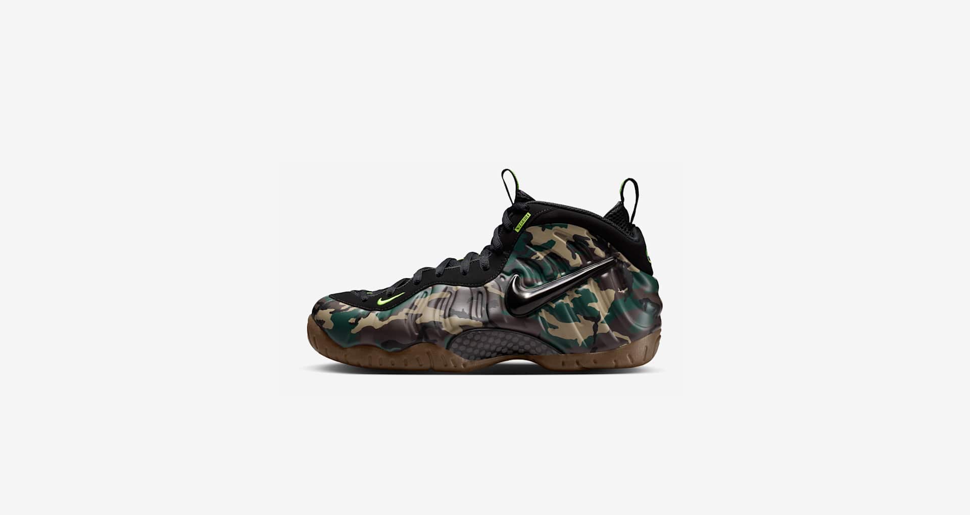 Air Foamposite Pro 'Black and Multi-Color' (IM5204-001) Release